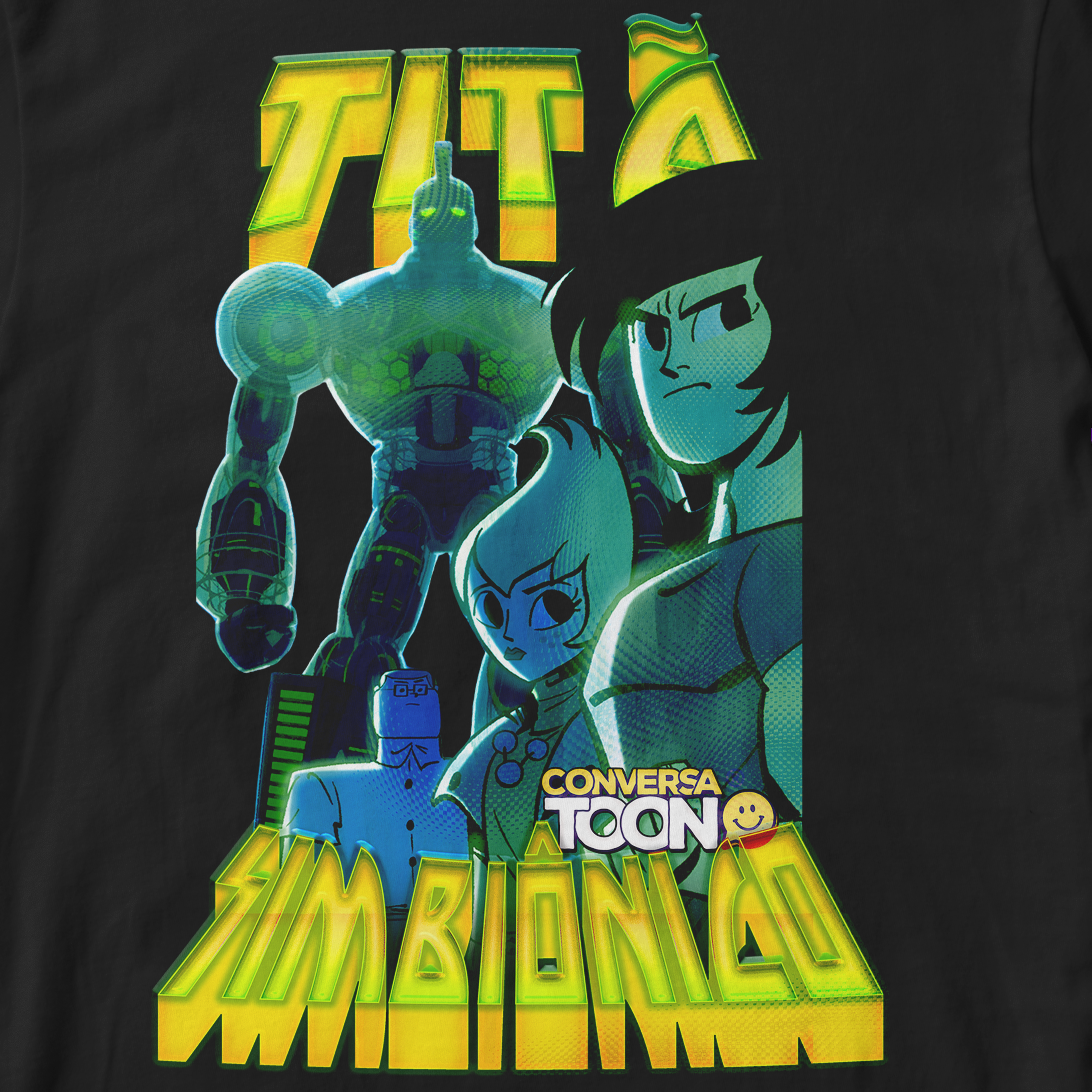 Camiseta Titã Simbiônico - Vintage Design