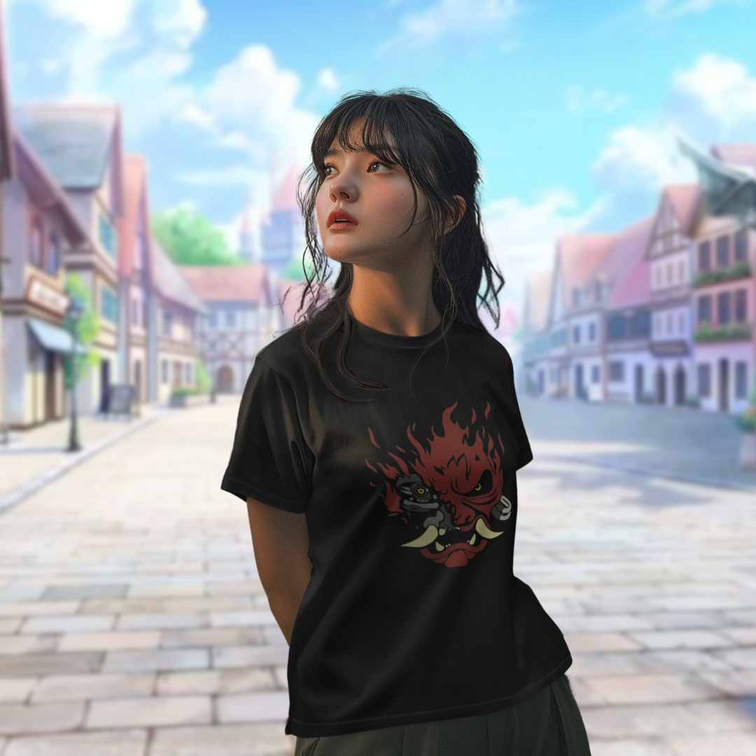 Camisa Cyberpunk 2077 Samurai