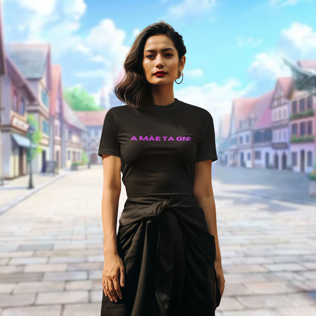 Camisa A mãe ta on