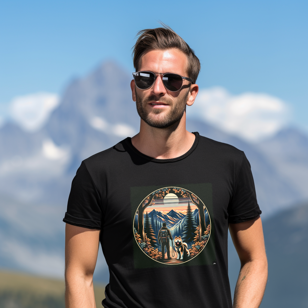 Aventura Samurai - Explorando a Natureza com seu Akita