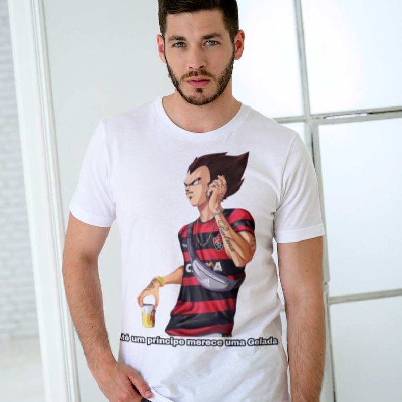 Camisa Vegeta com Cerveja