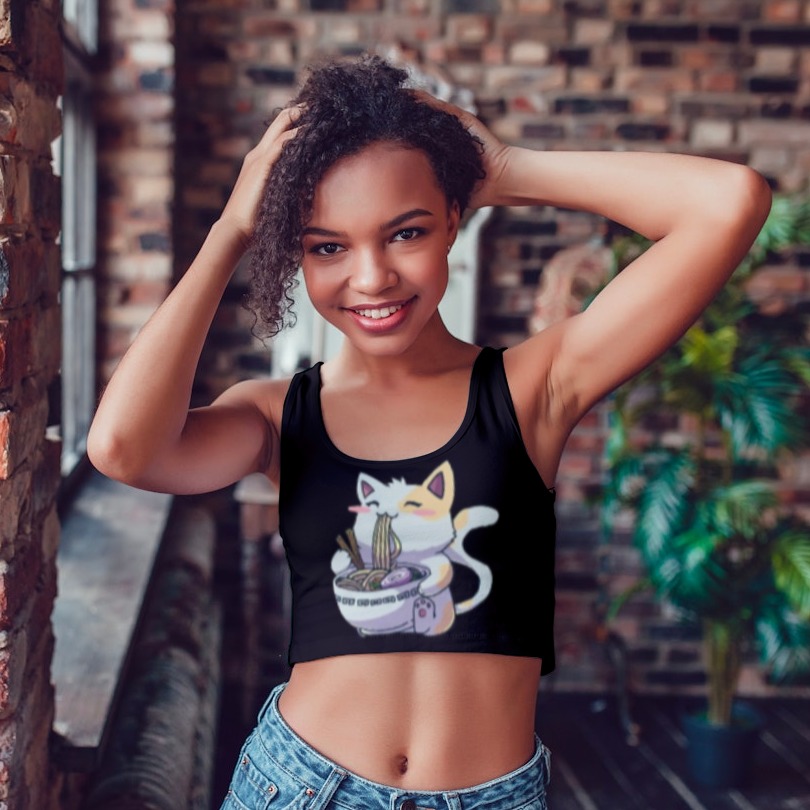 Cropped Gato Comilão 2