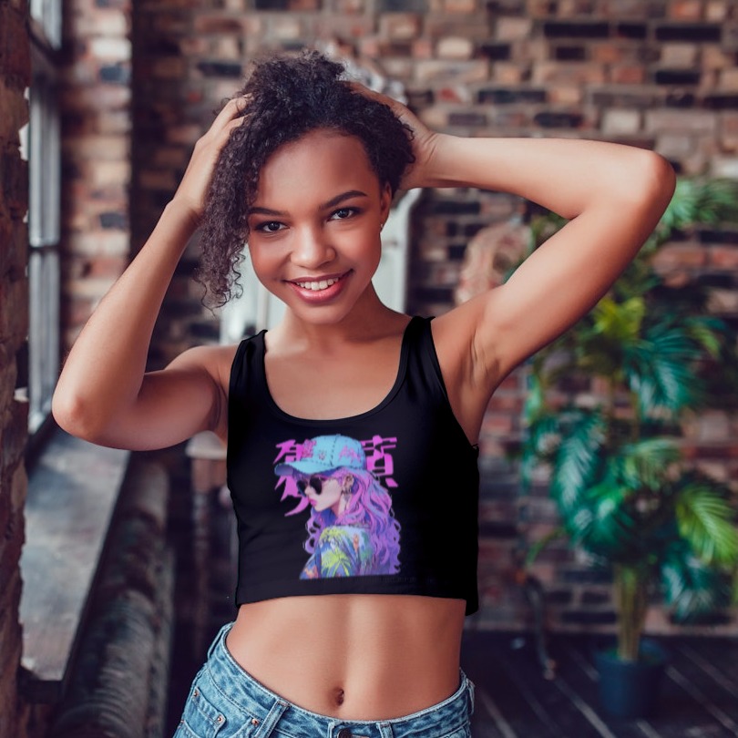 Cropped Style Oriental