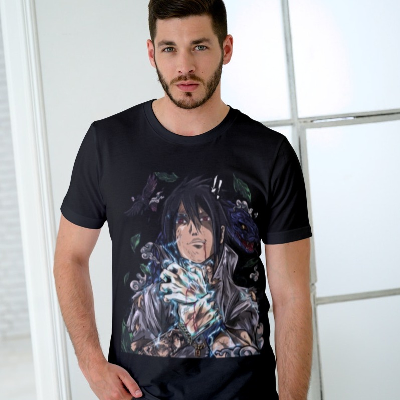 Camisa Sasuke Uchiha _ Naruto Shippuden