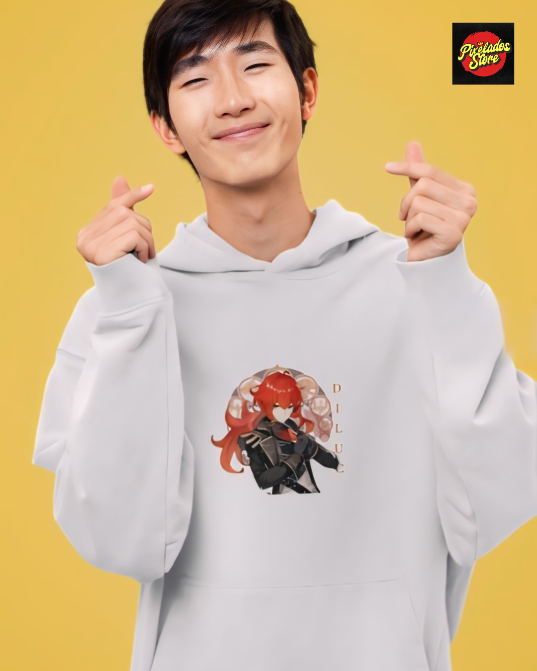 Nome do produto: Moletom Diluc - Genshin Impact