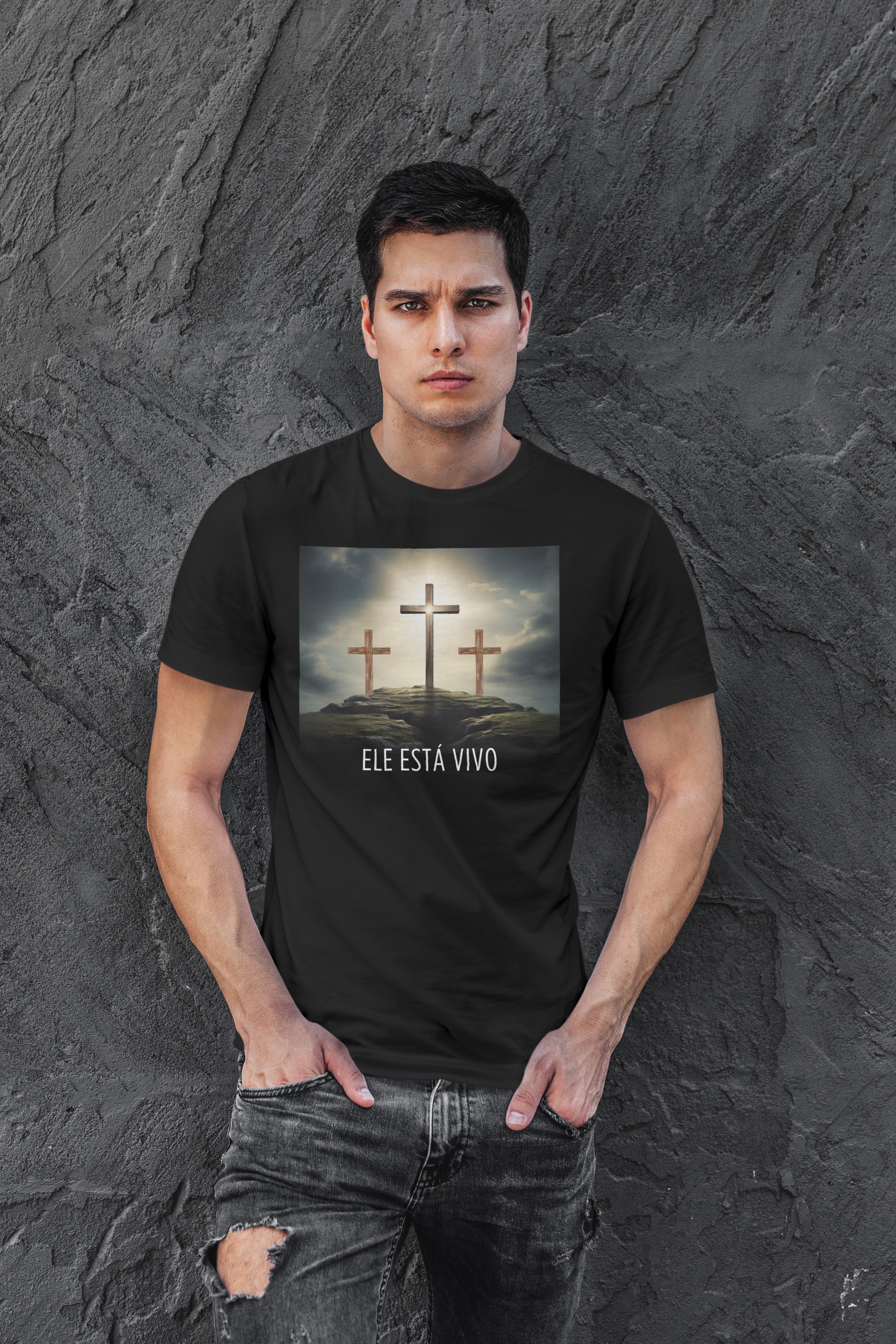 T-Shirt Ele está Vivo