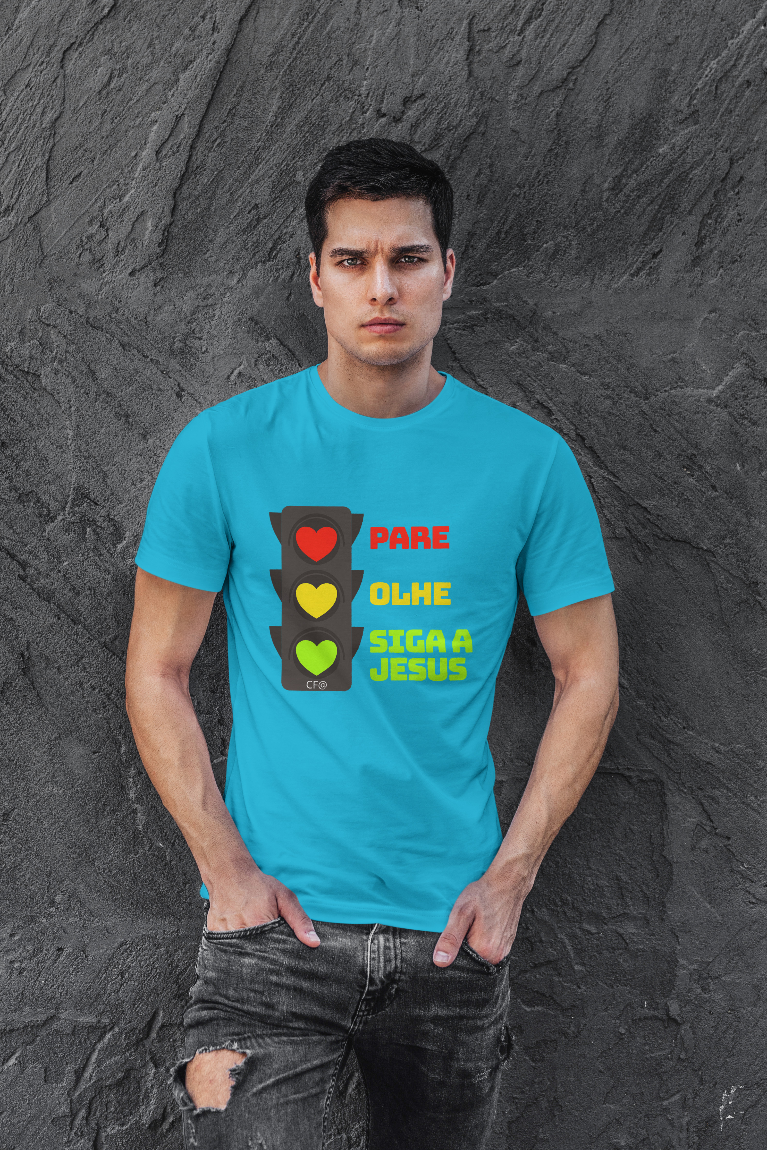 T-Shirt Siga a Jesus