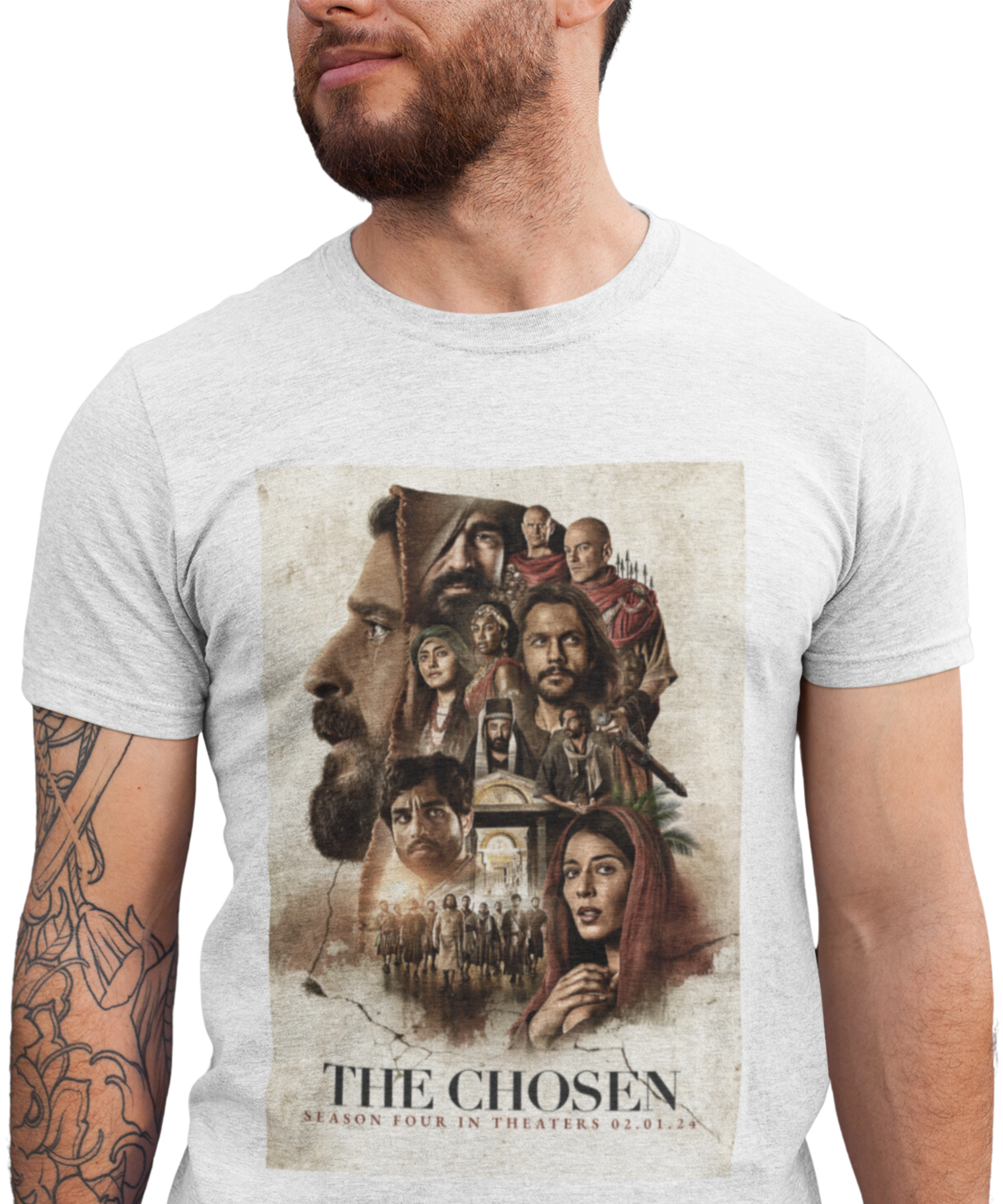 Camiseta Masculina Os Escolhidos de Jesus