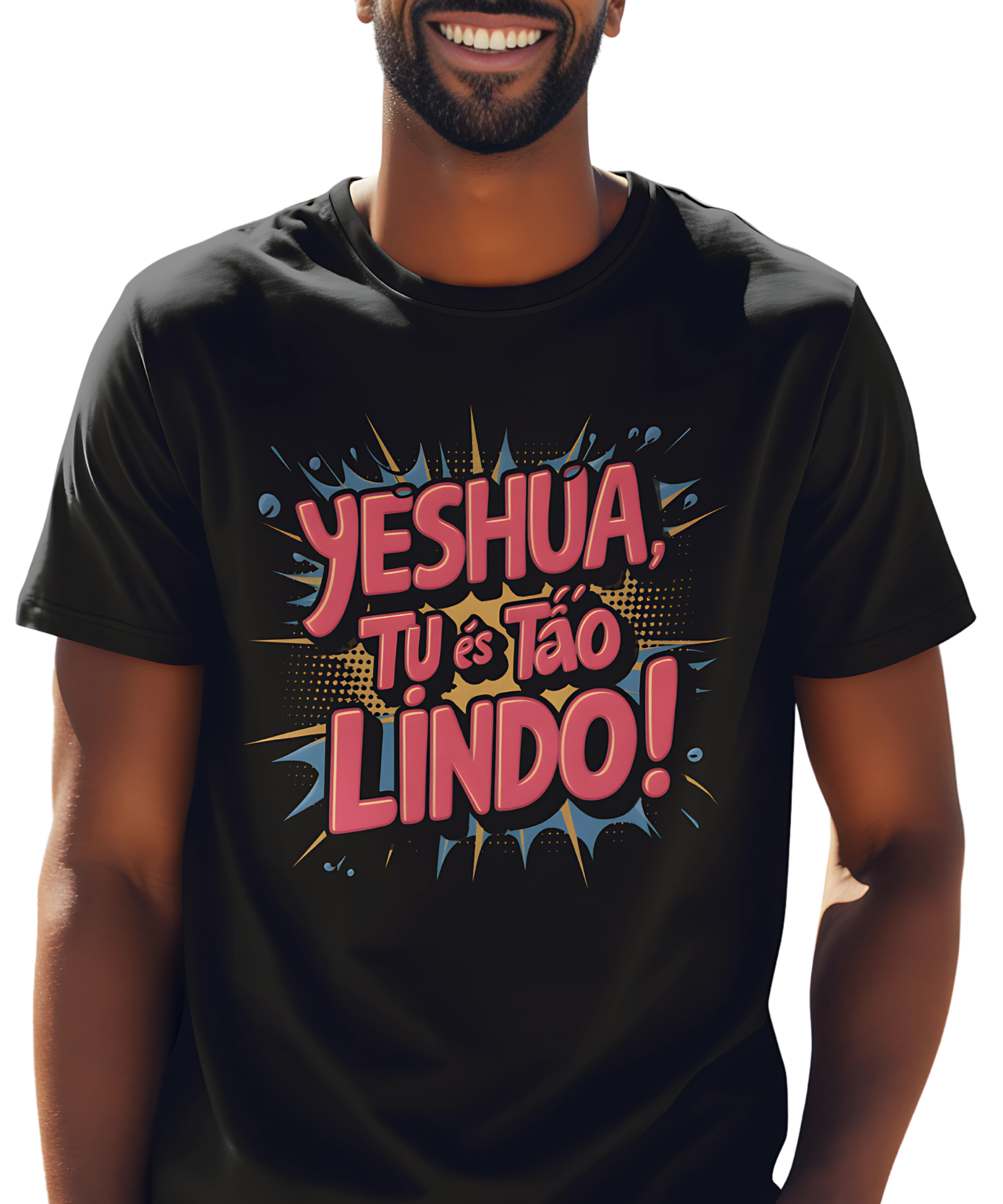 Camiseta Masculina Yeshua Tu É Tão Lindo - Ref. 02