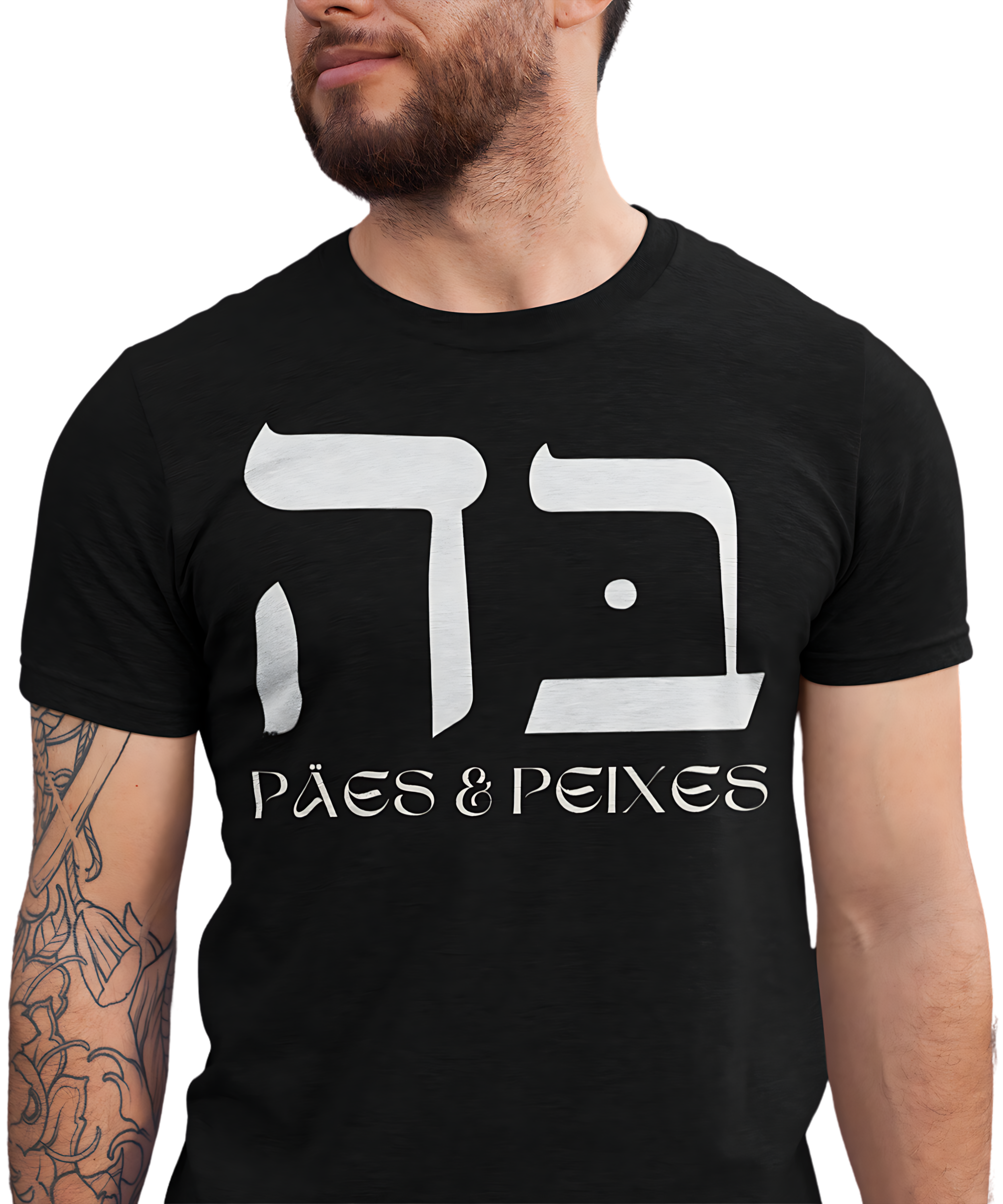 Camiseta Masculina Pães e Peixes