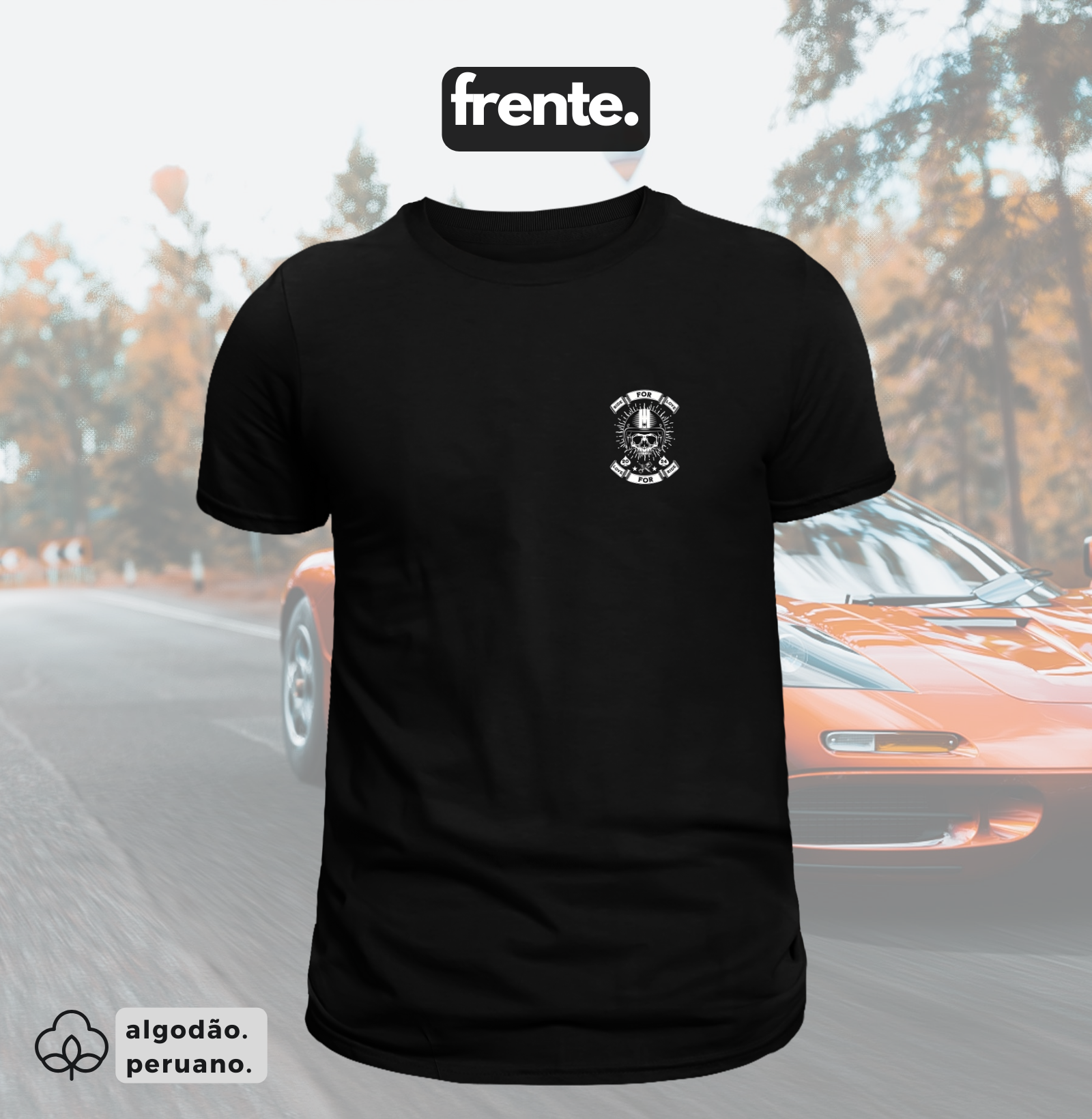 CAMISETA PIMA - RIDE LOVE