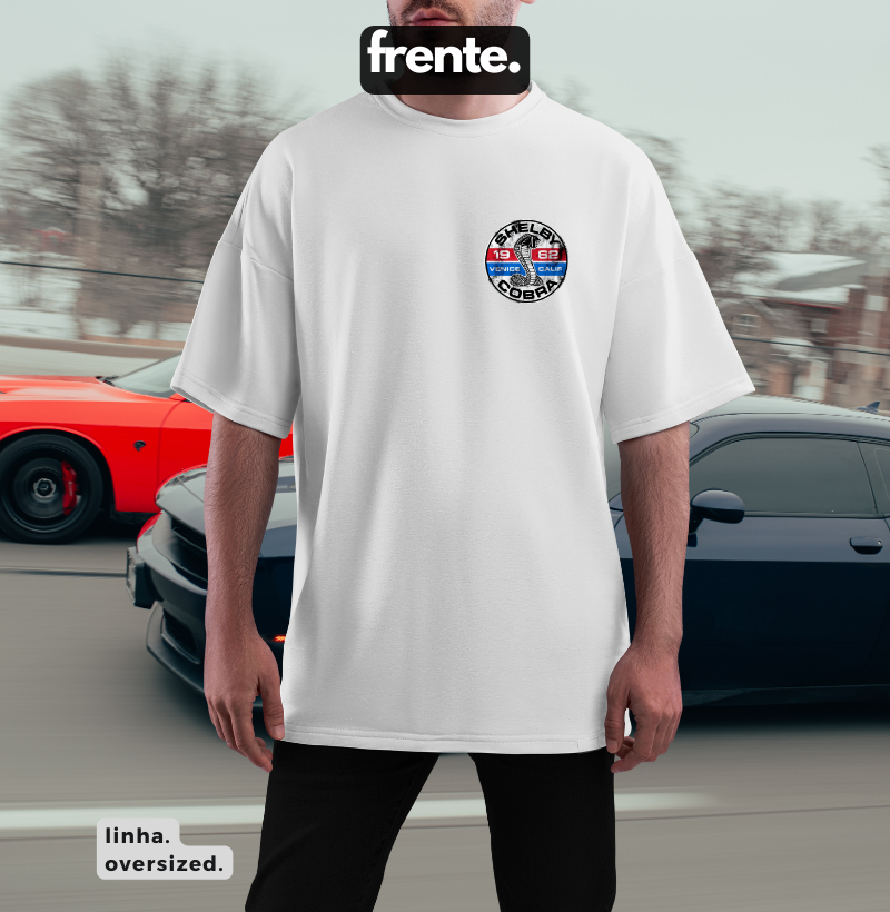 CAMISETA OVERSIZED - SHELBY COBRA