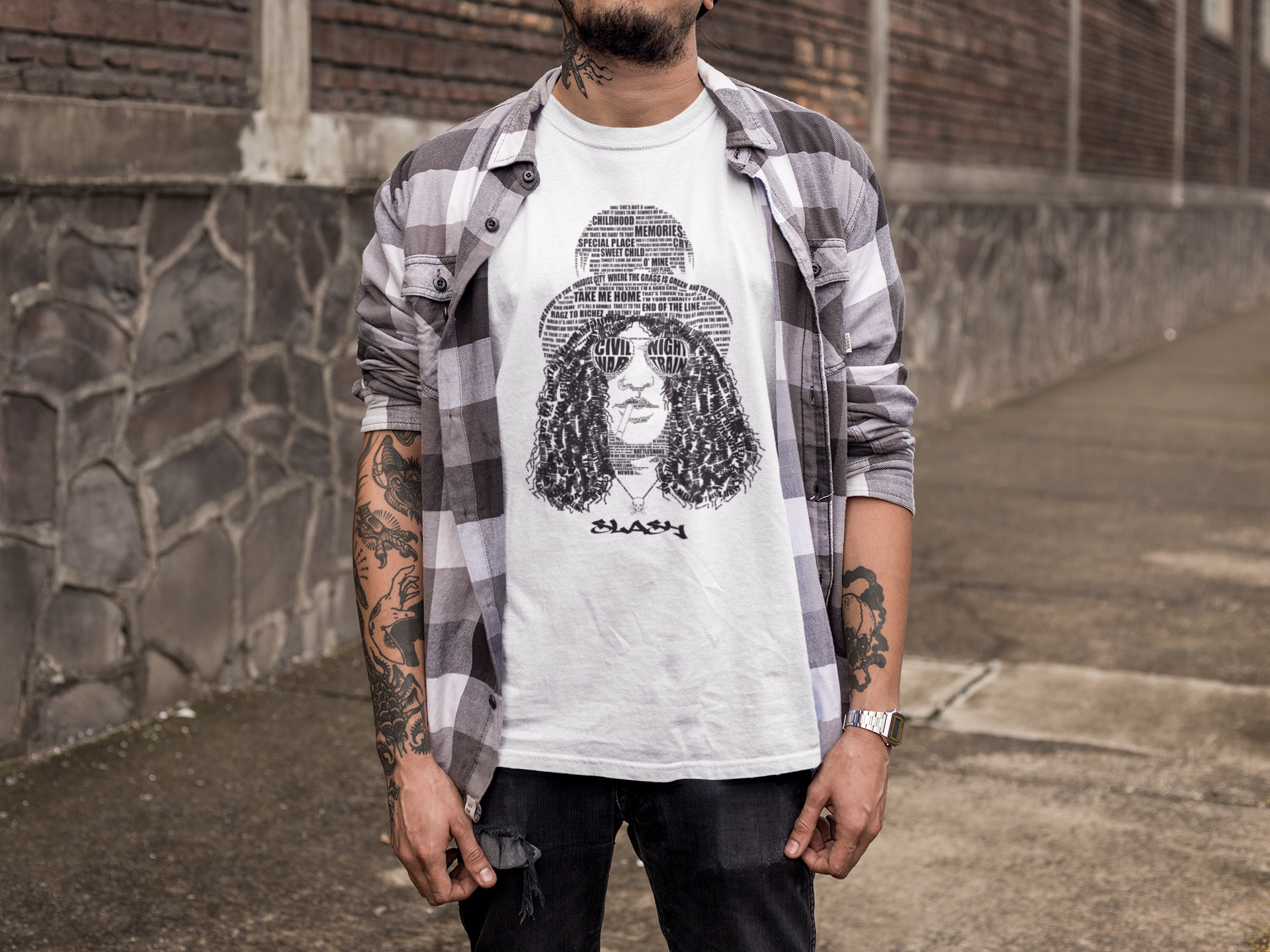 Camiseta GUNS & ROSES SLASH