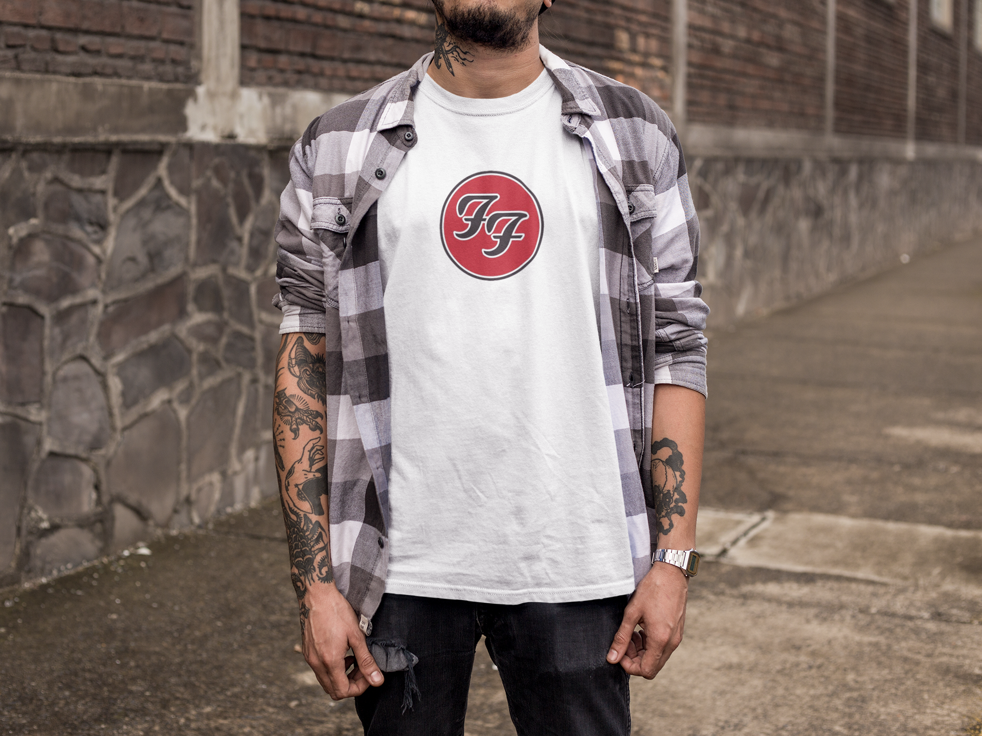 Camiseta FOO FIGHTERS FF