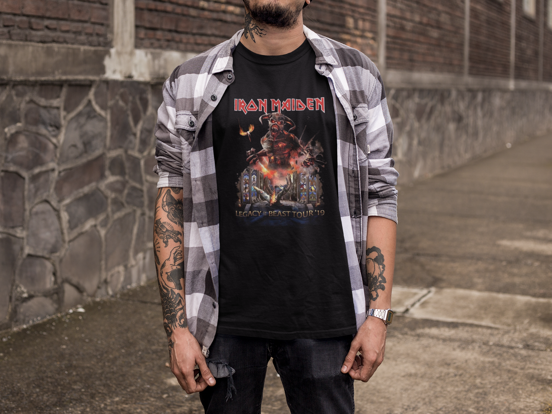 Camiseta IRON MAIDEN BEAST TOUR'19