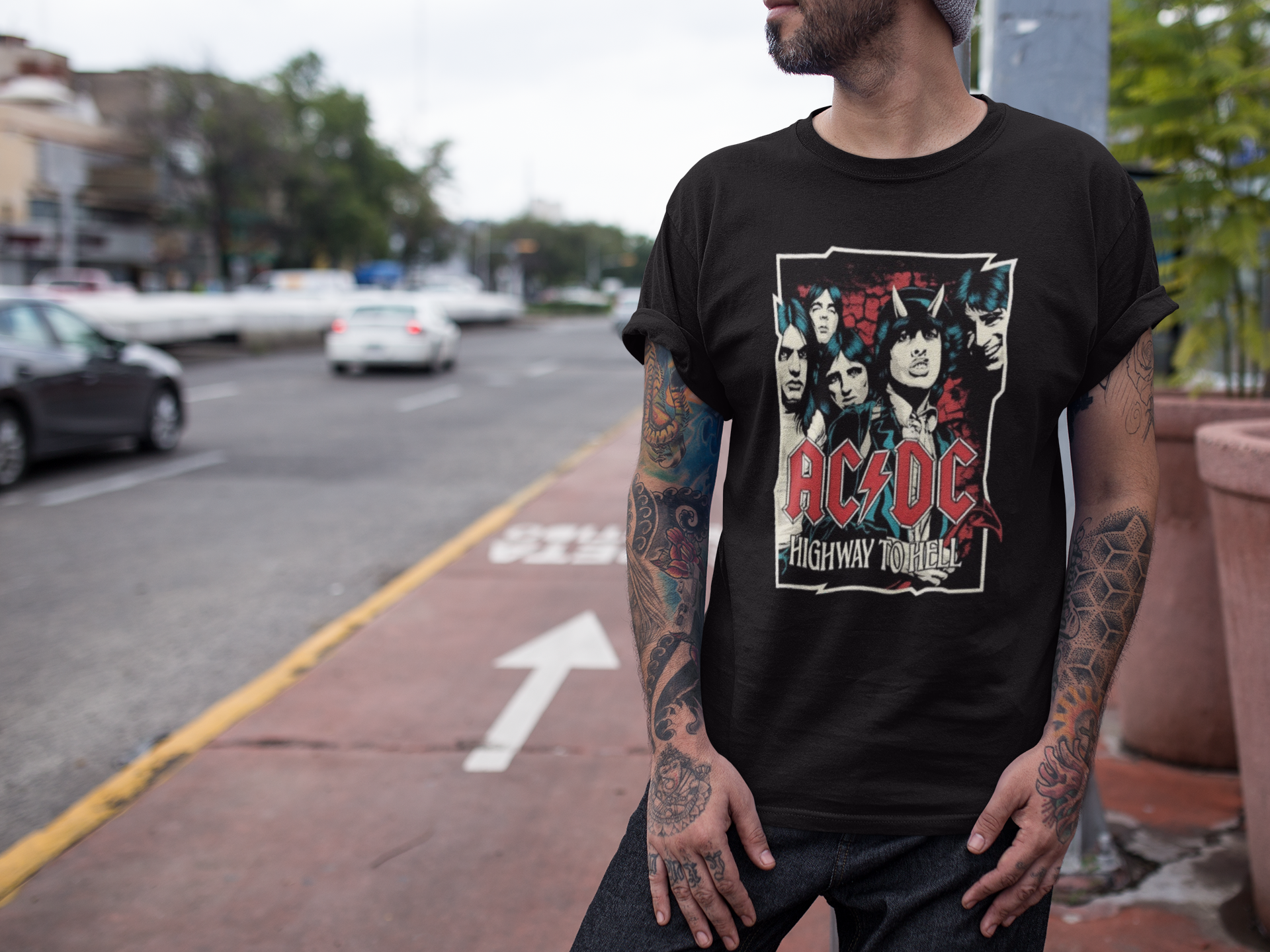 Camiseta AC/DC Highway to Hell