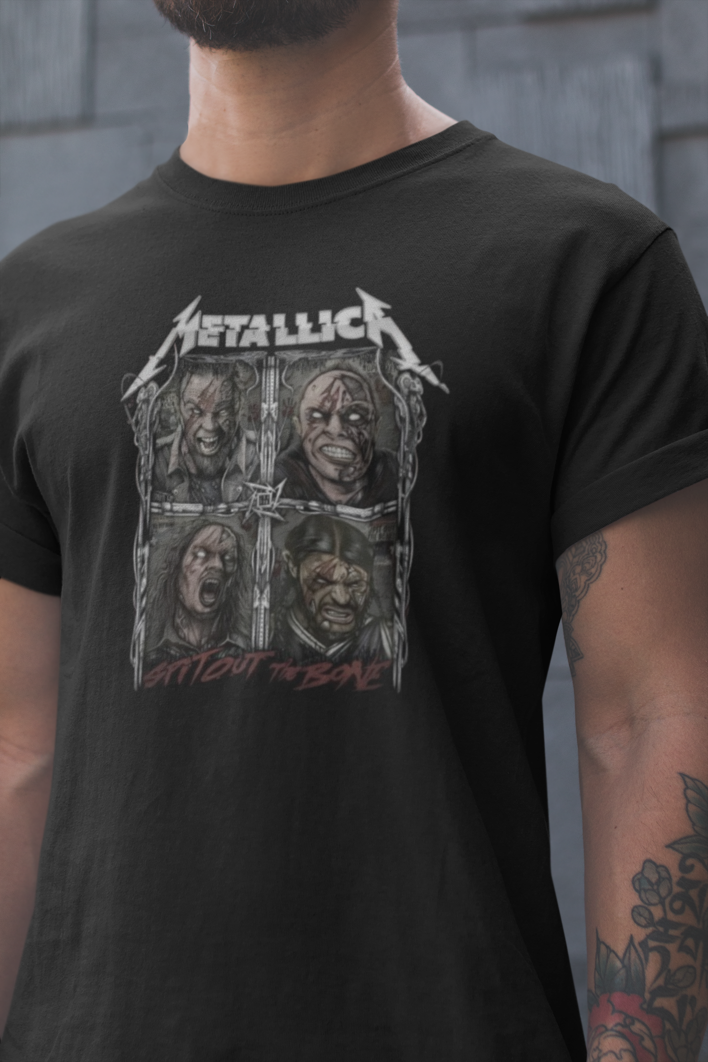 Camiseta METALLICA SPITOUT