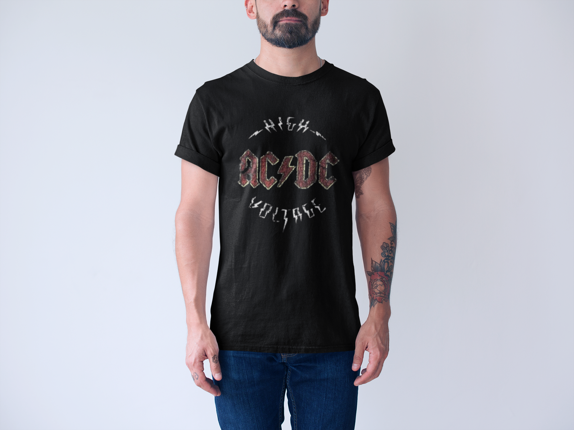 Camiseta AC/DC High Voltage