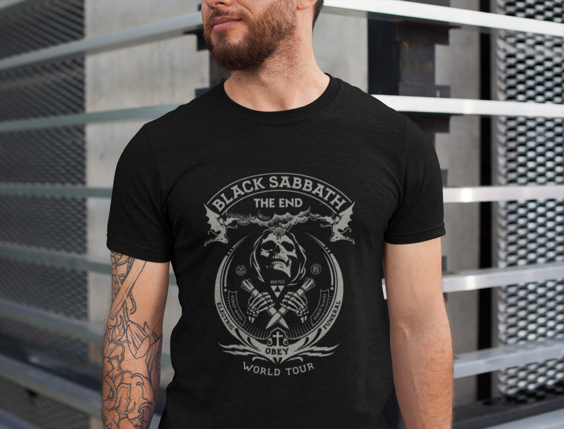 Camiseta BALCK SABBATH THE END