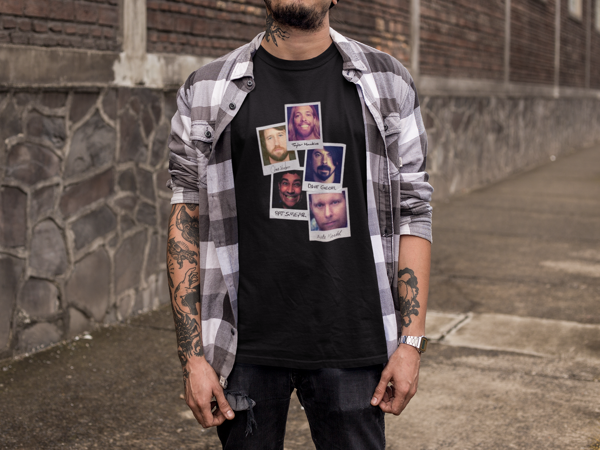 Camiseta FOO FIGHTERS PHOTOS