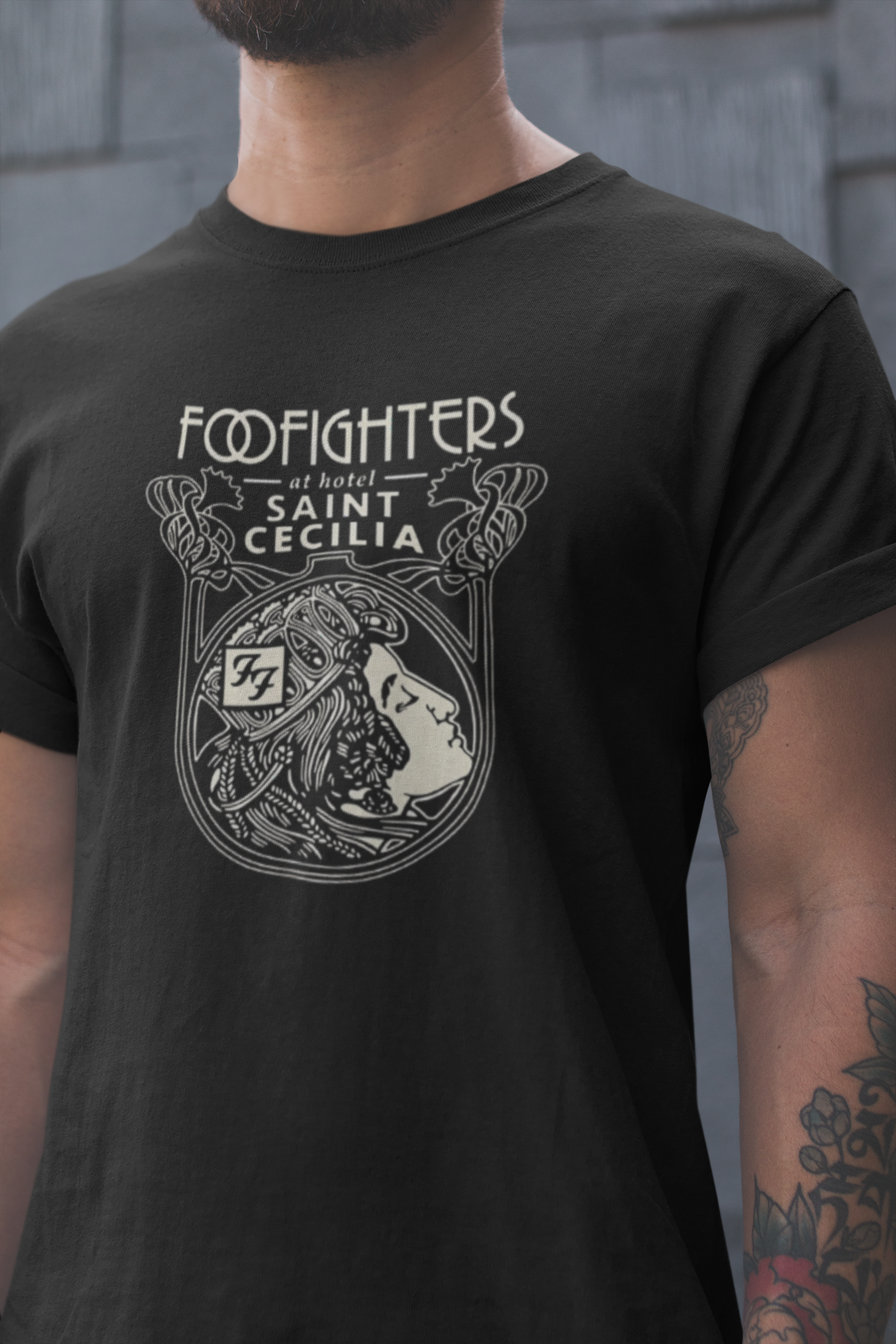 Camiseta FOO FIGHTERS SAINT CECILIA