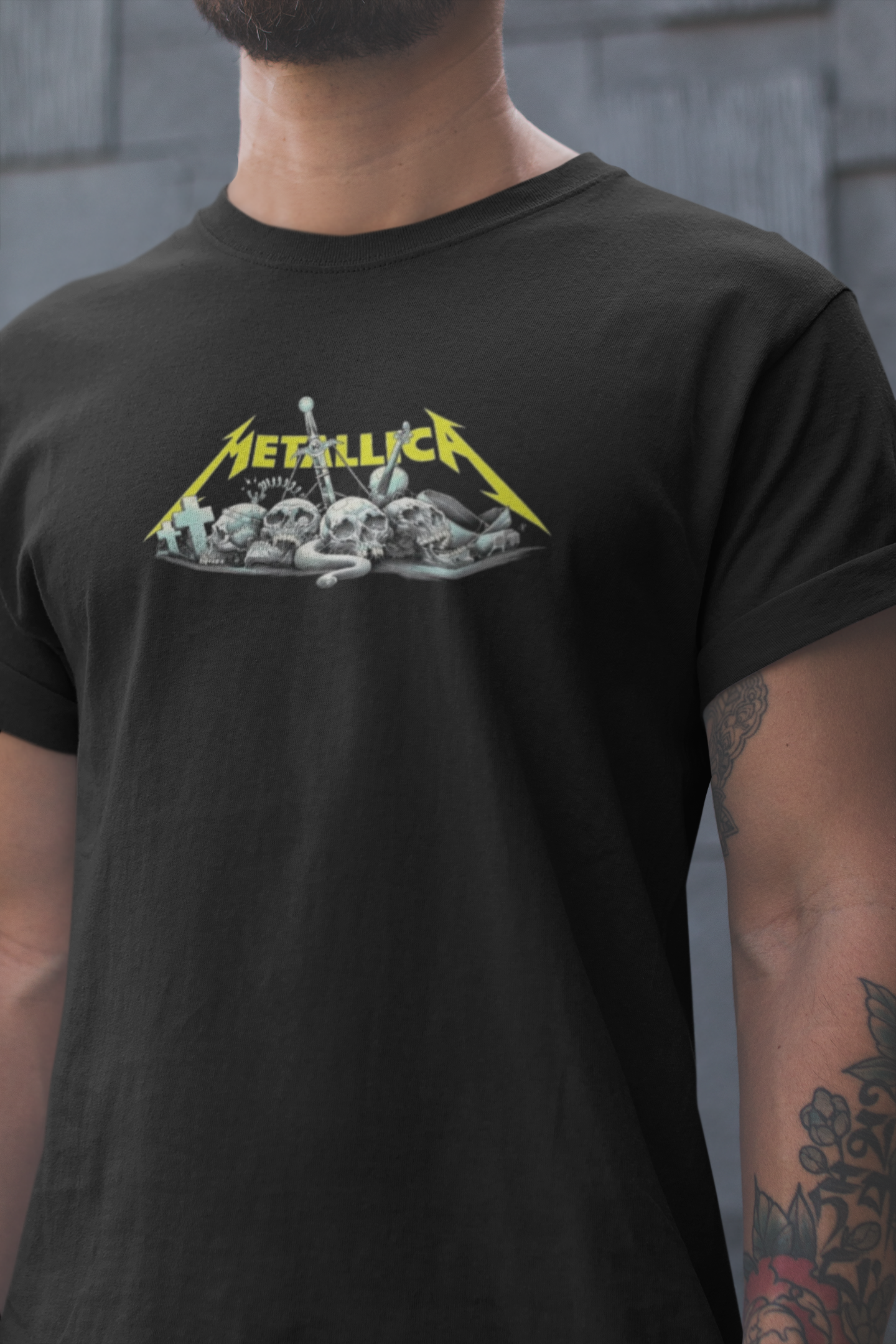 Camiseta METALLICA SKULLS 