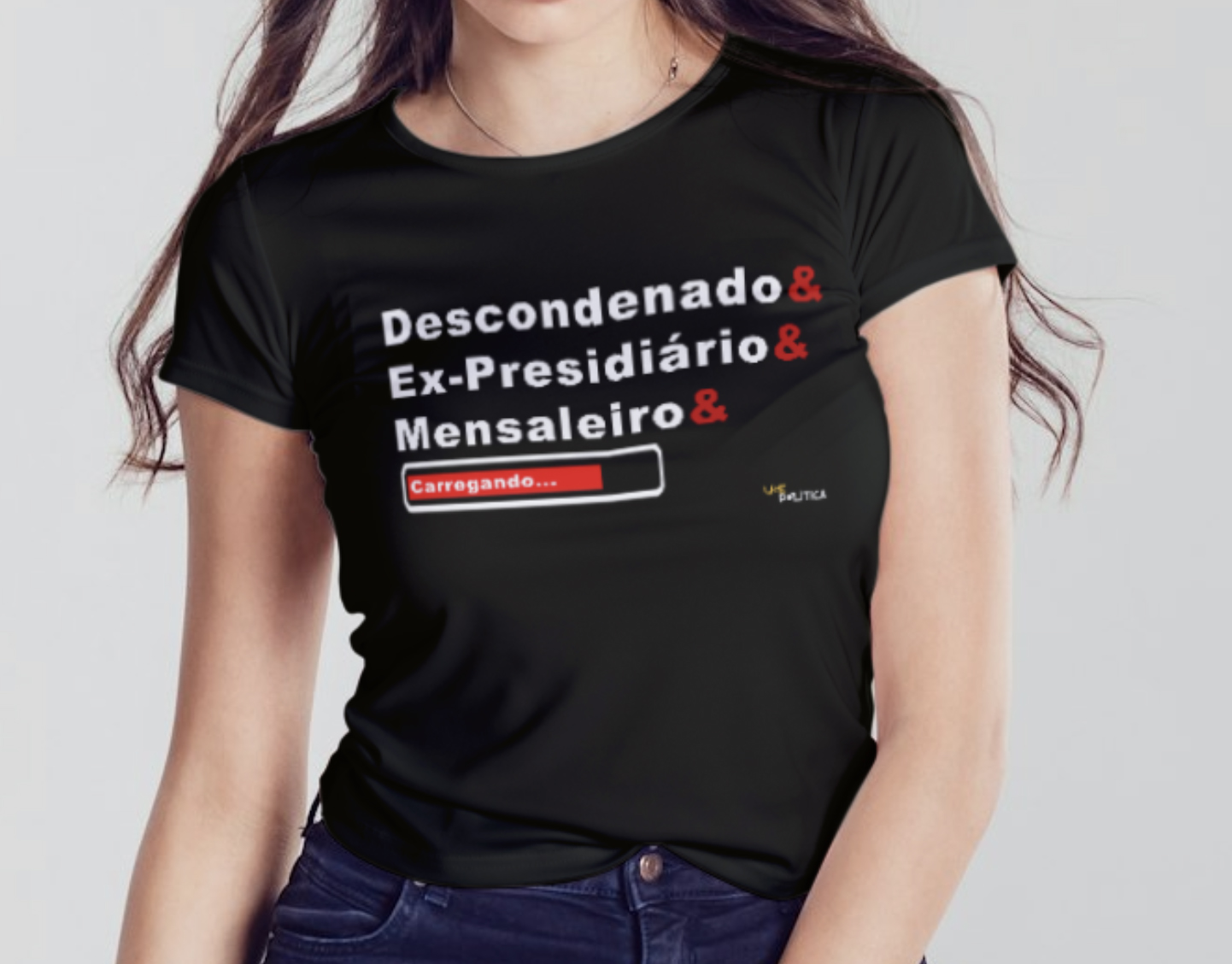 Camiseta Descondenado Mensaleiro - Feminina