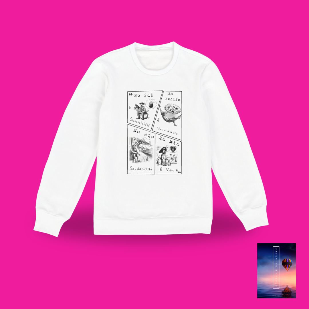 Moletom fechado Saudade