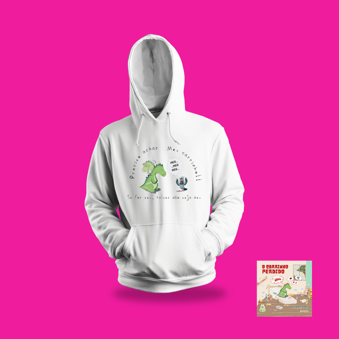 Moletom canguru O carrinho perdido