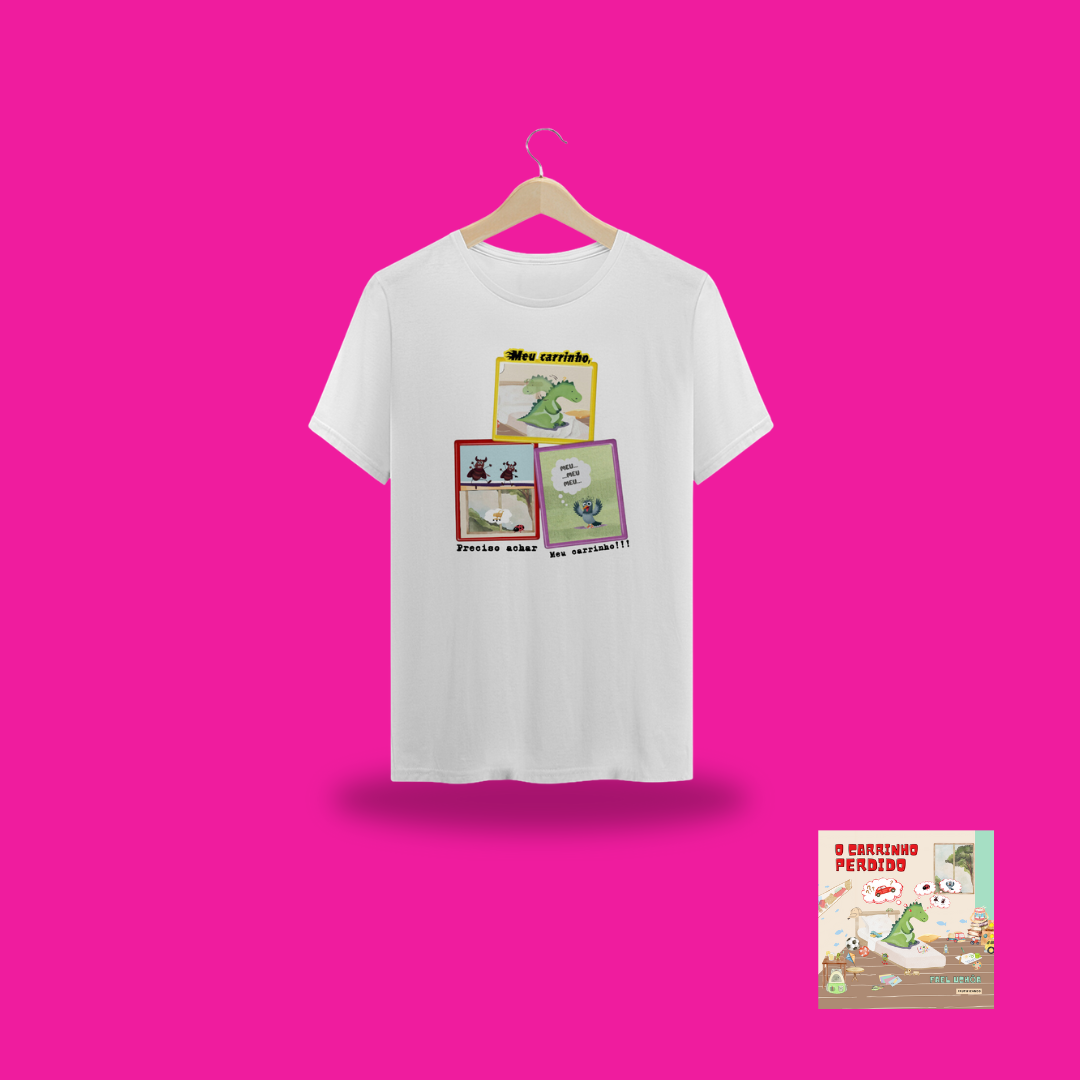 Camiseta Plus Size O carrinho perdido