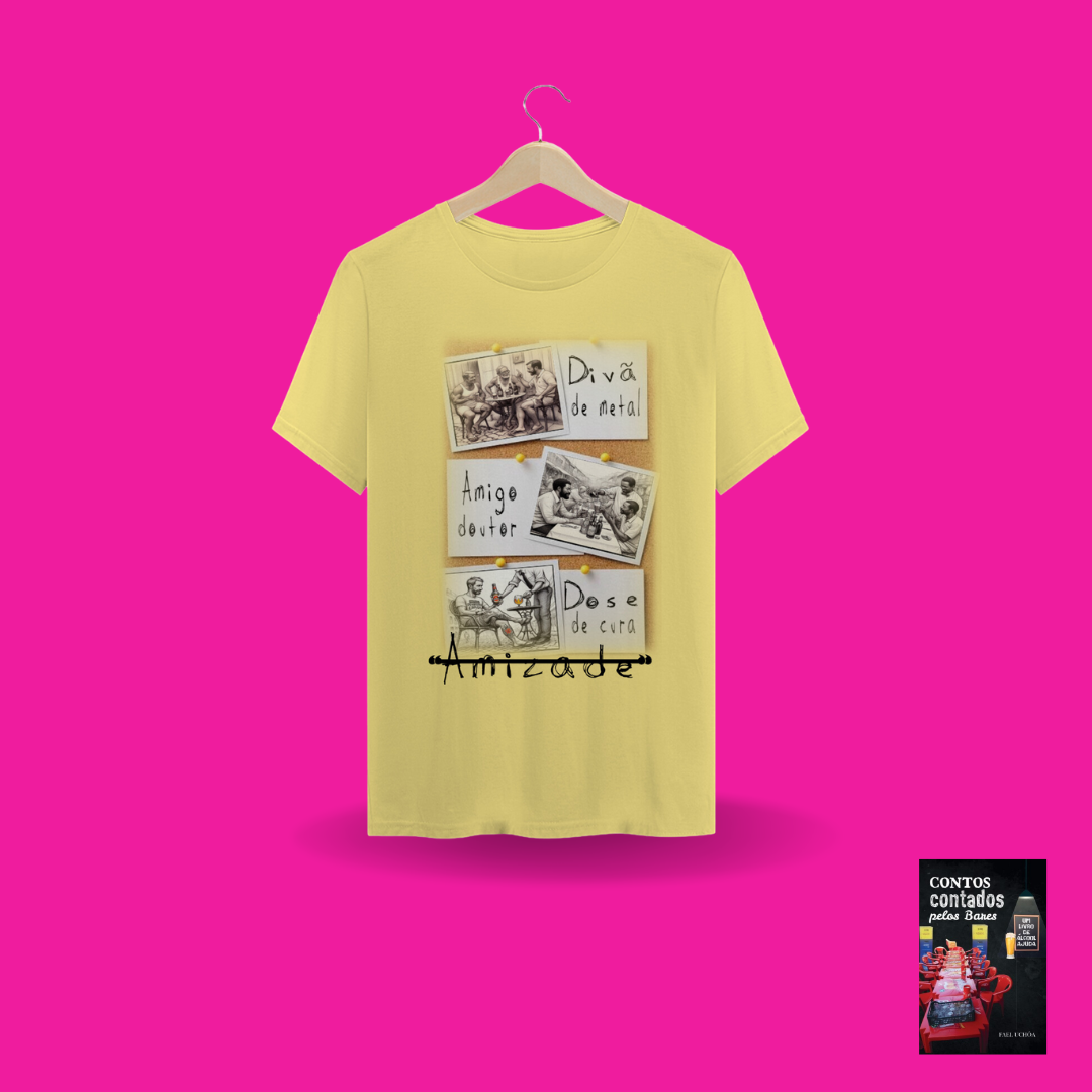Camiseta Estonada Amizade - Amigos