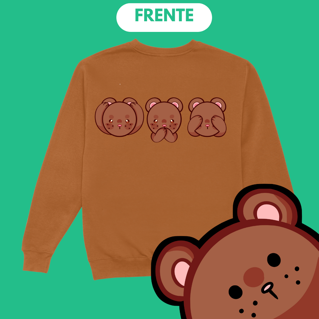 Moletom // Três ursos sábios
