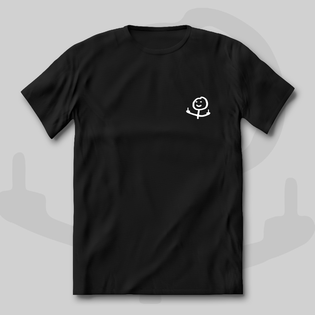 STICKER FUCK - PRETO