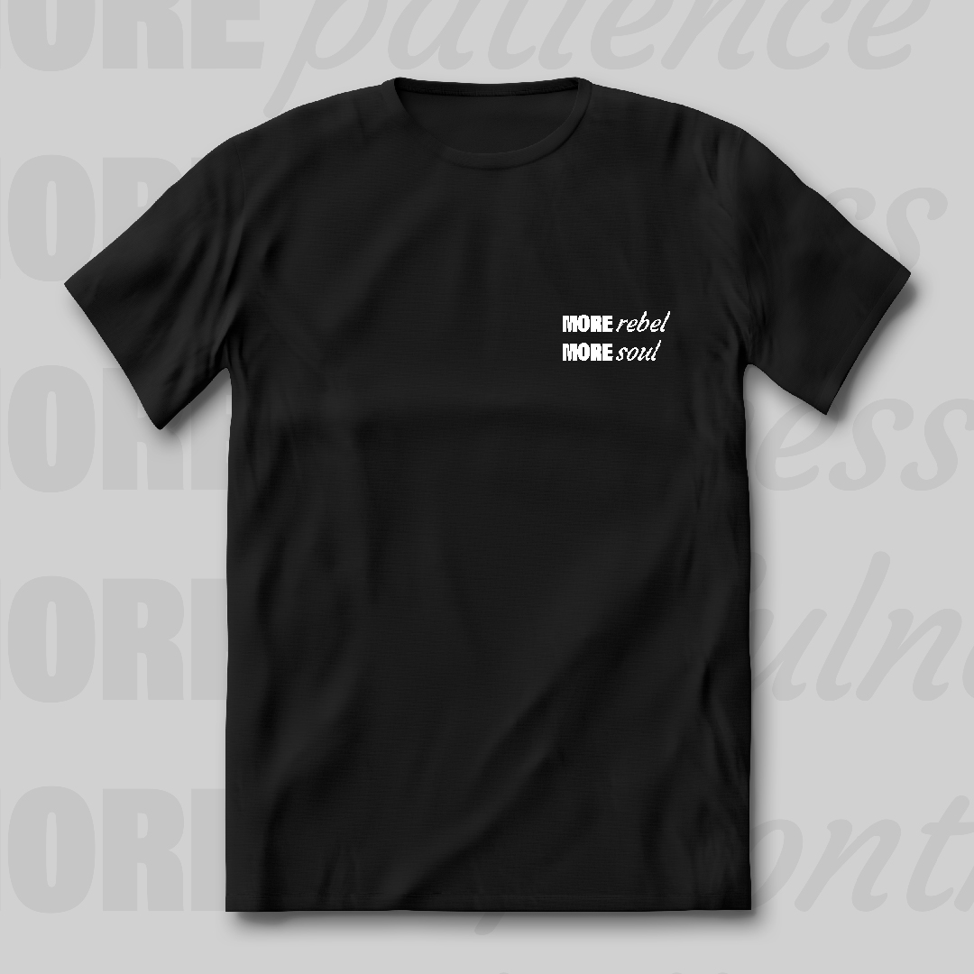 MORE REBEL SOUL - PRETO