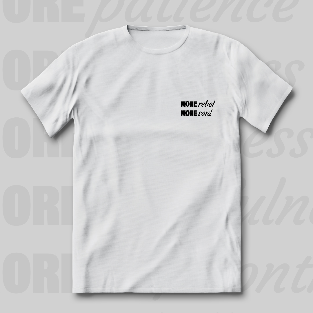 MORE REBEL SOUL - BRANCO