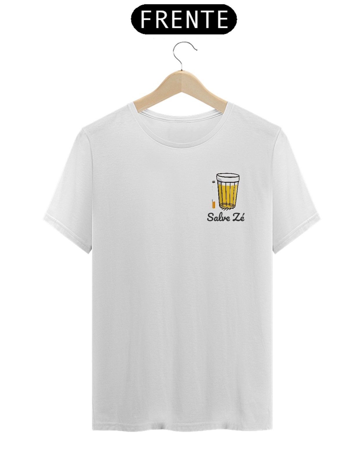 Camisa Salve Seu Zé Branca