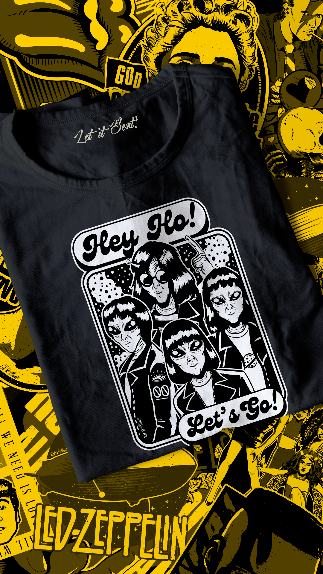 T-SHIRT RAMONES ET - PRIME