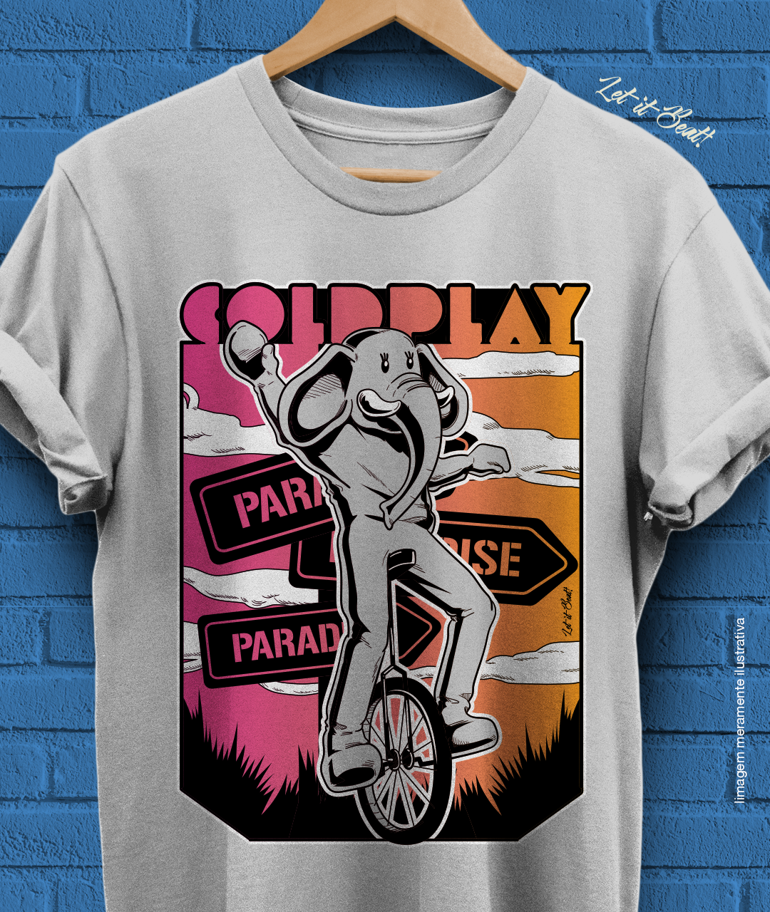 T-SHIRT COLDPLAY