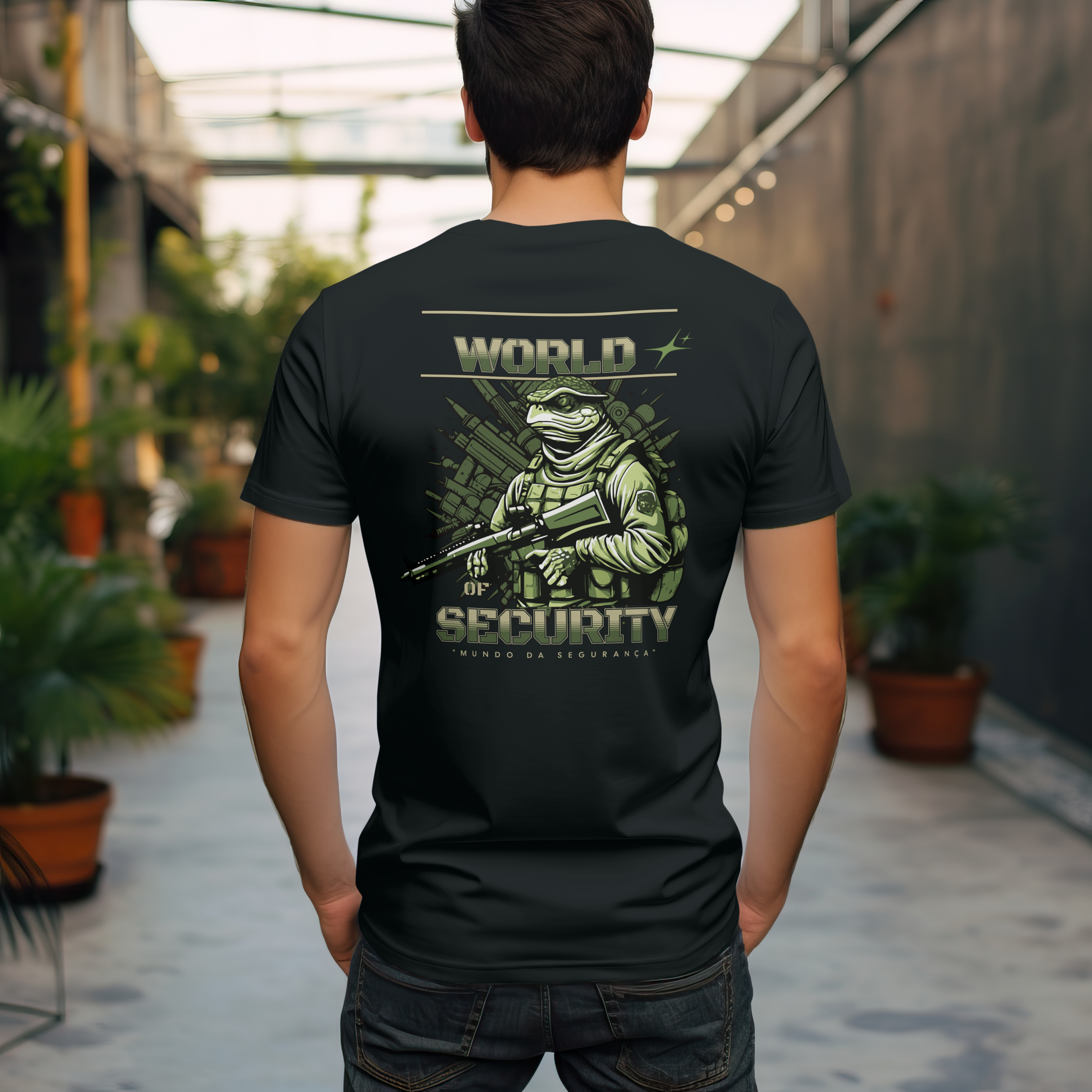 Camiseta Casual Day 03 para  Vigilante. 