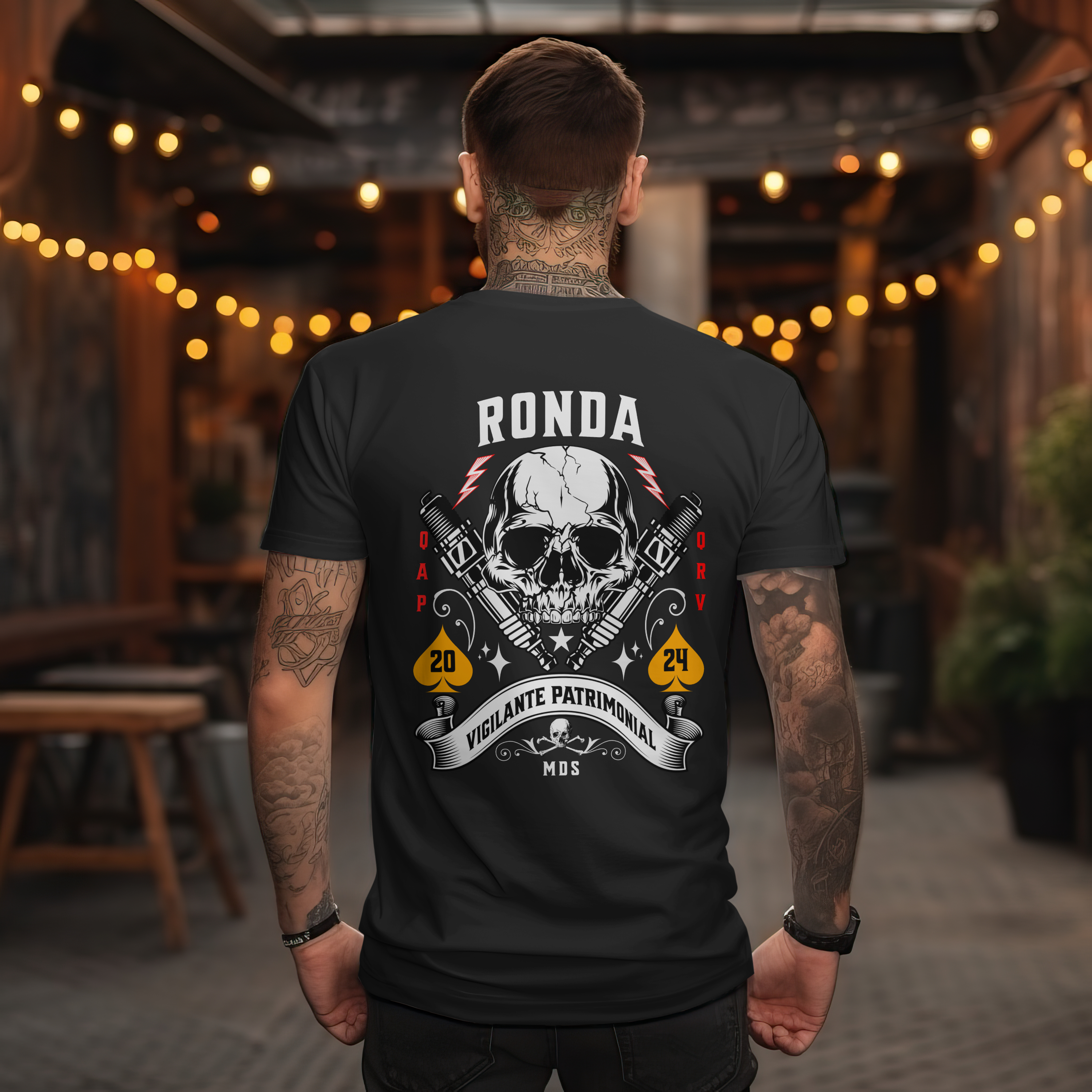 Camiseta Casual Day 95 para Vigilante