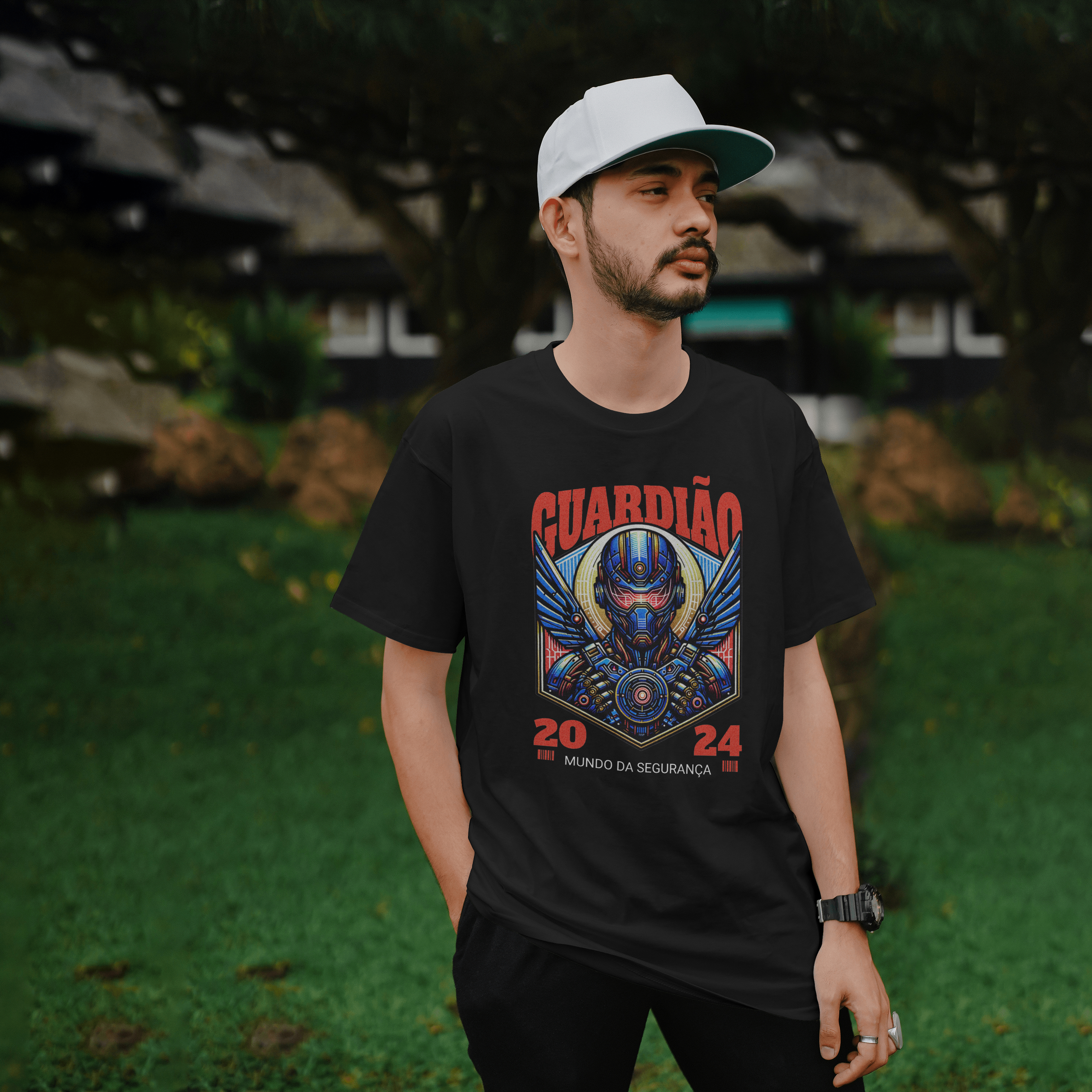 Camiseta Casual Day 54 para Vigilante