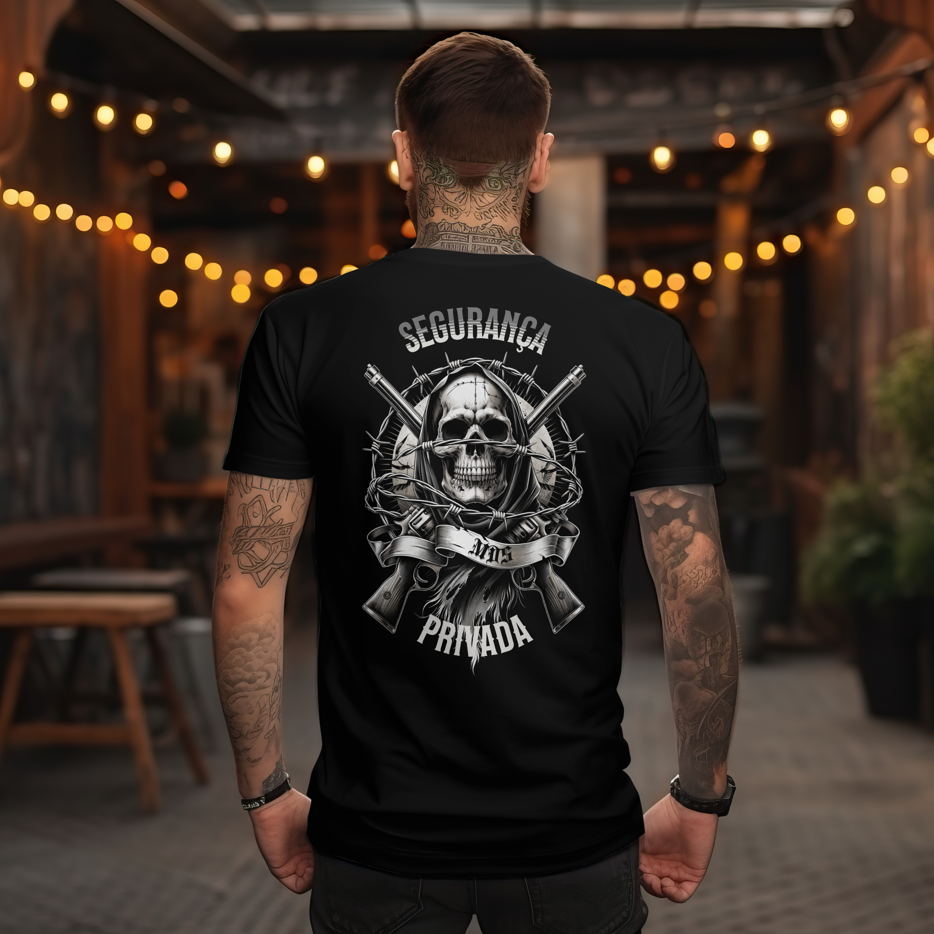 Camiseta Casual Day 81 para Vigilante.