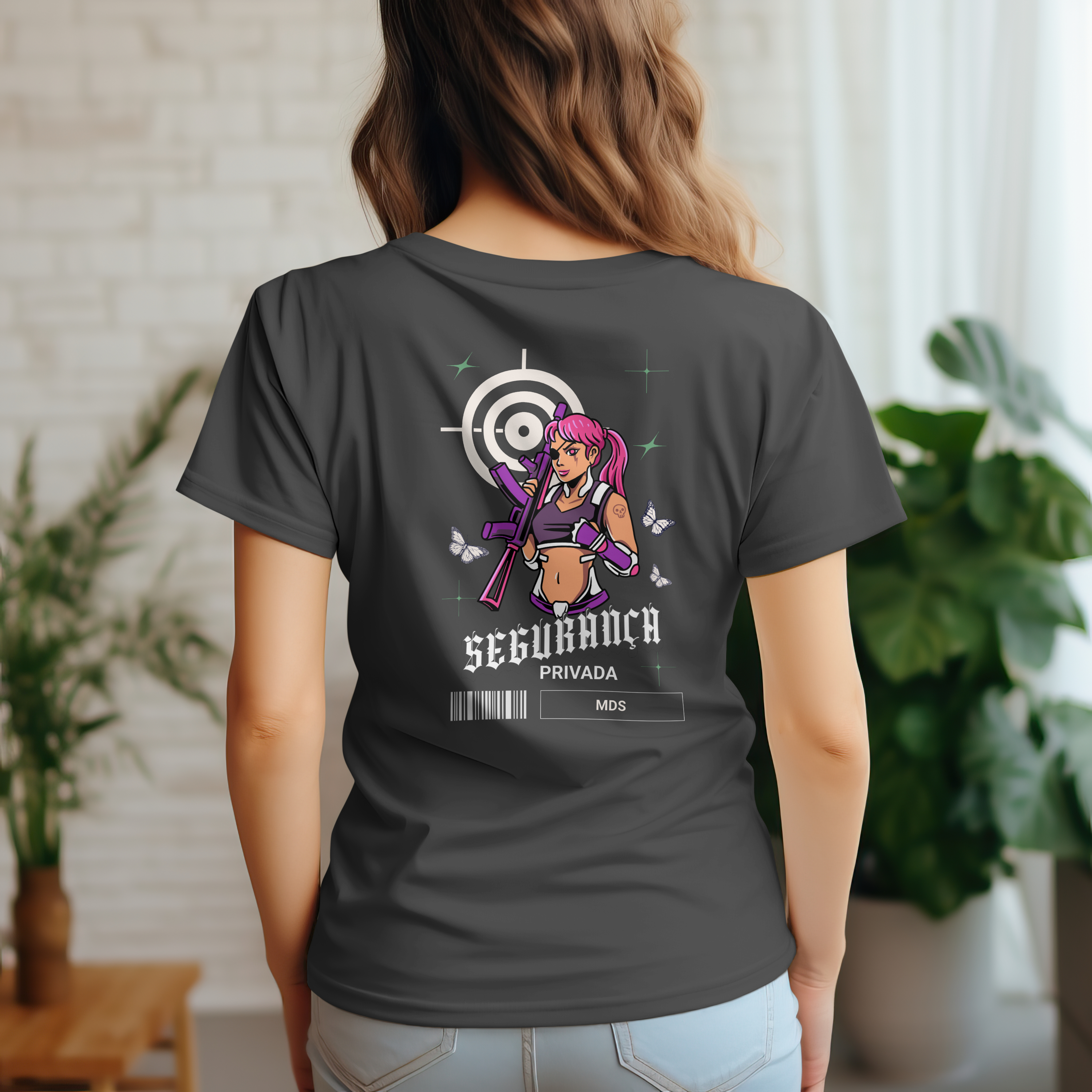 Camiseta Feminina Casual Day 18