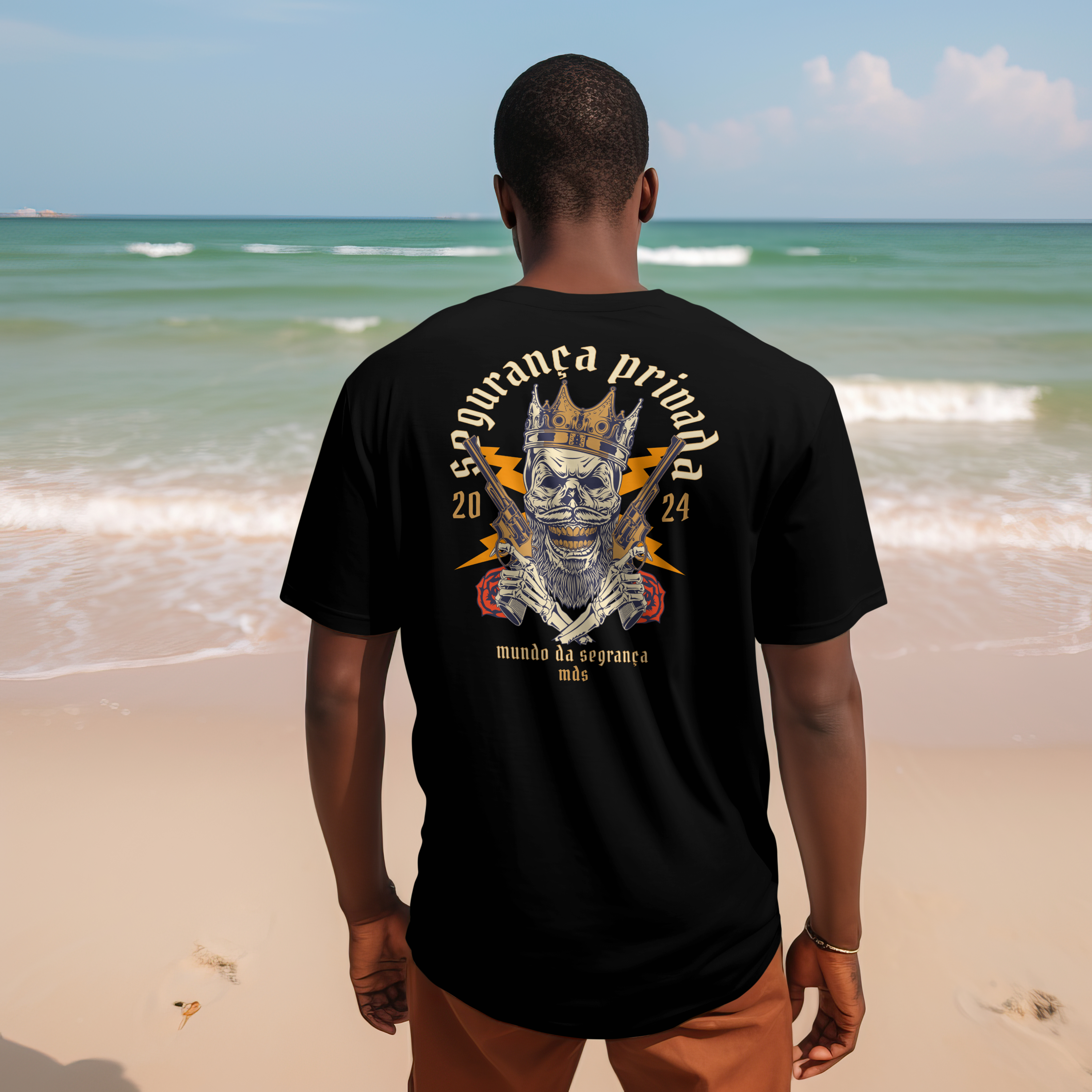 Camiseta Casual  Day 28 para Vigilante.