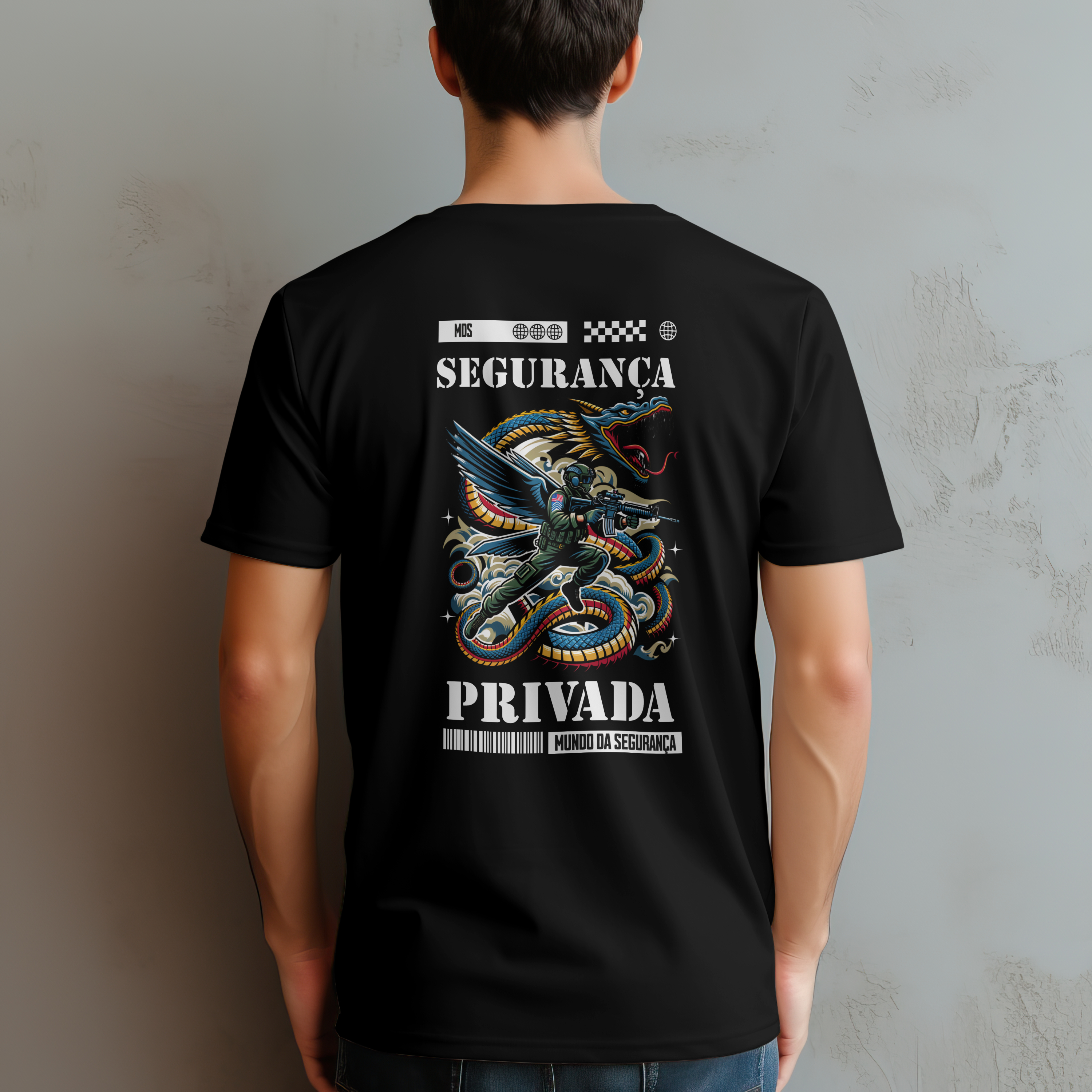 Camiseta Casual Day 105 para Vigilante