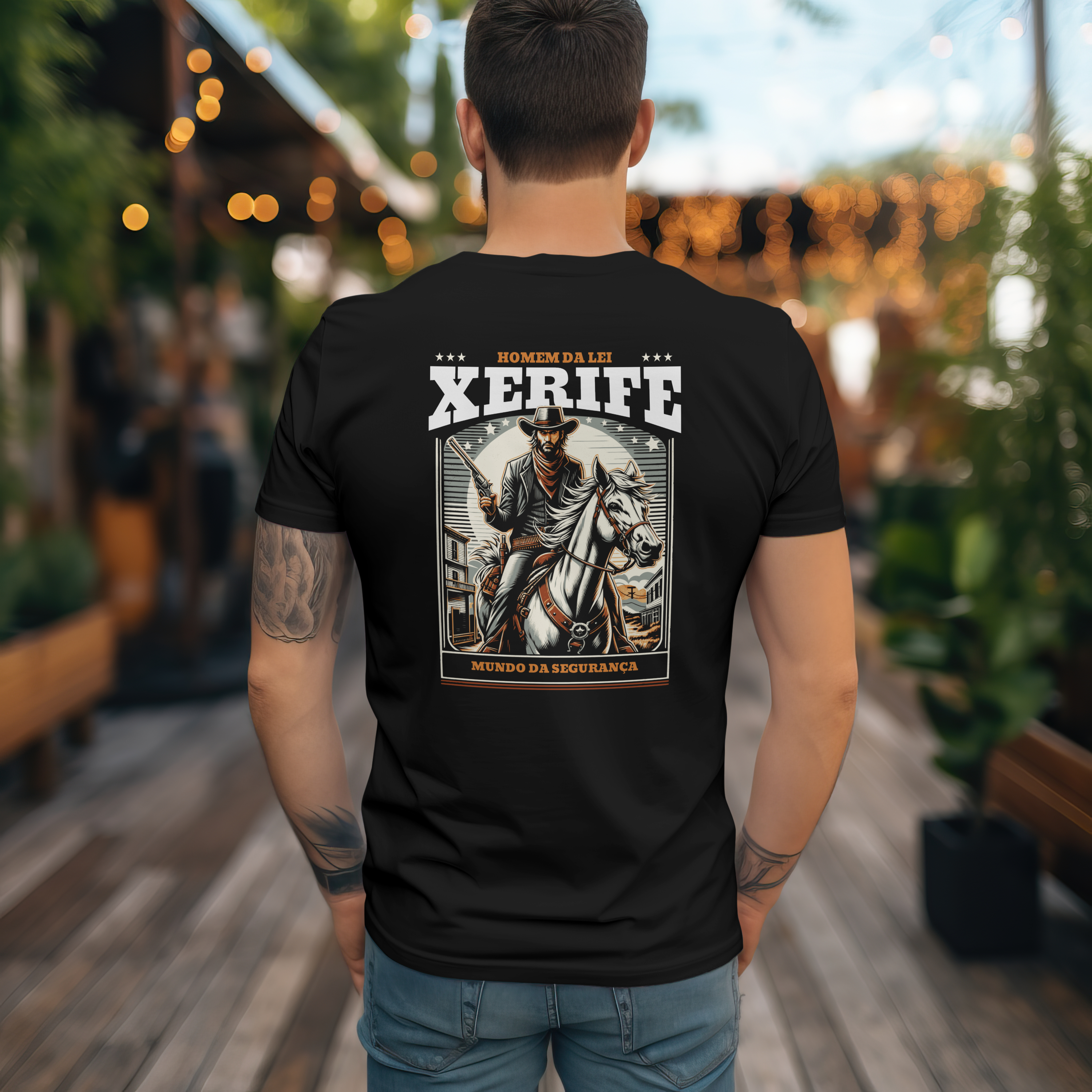 Camiseta Casual Day 43 para Vigilante