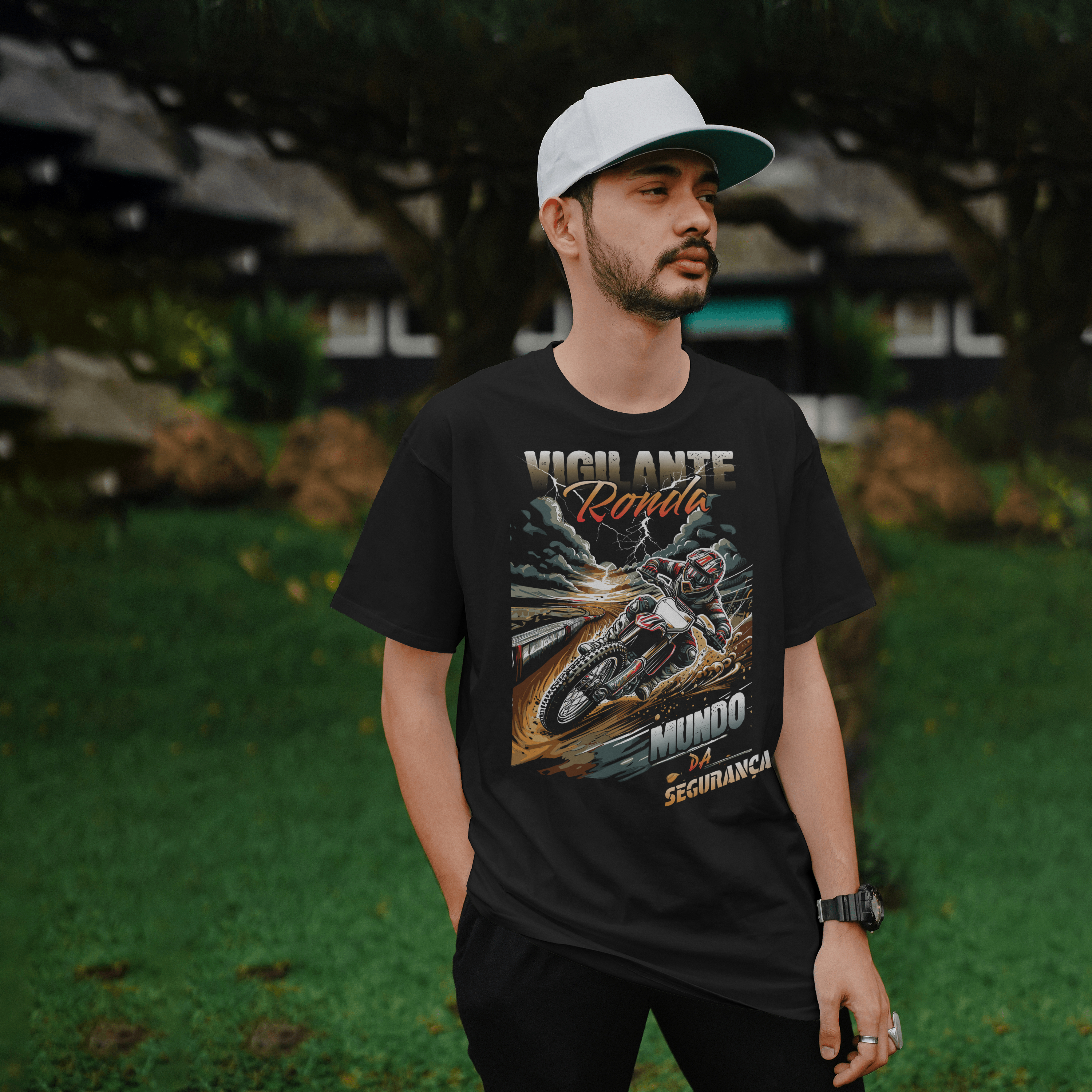 Camiseta Casual Day 101para Vigilante 