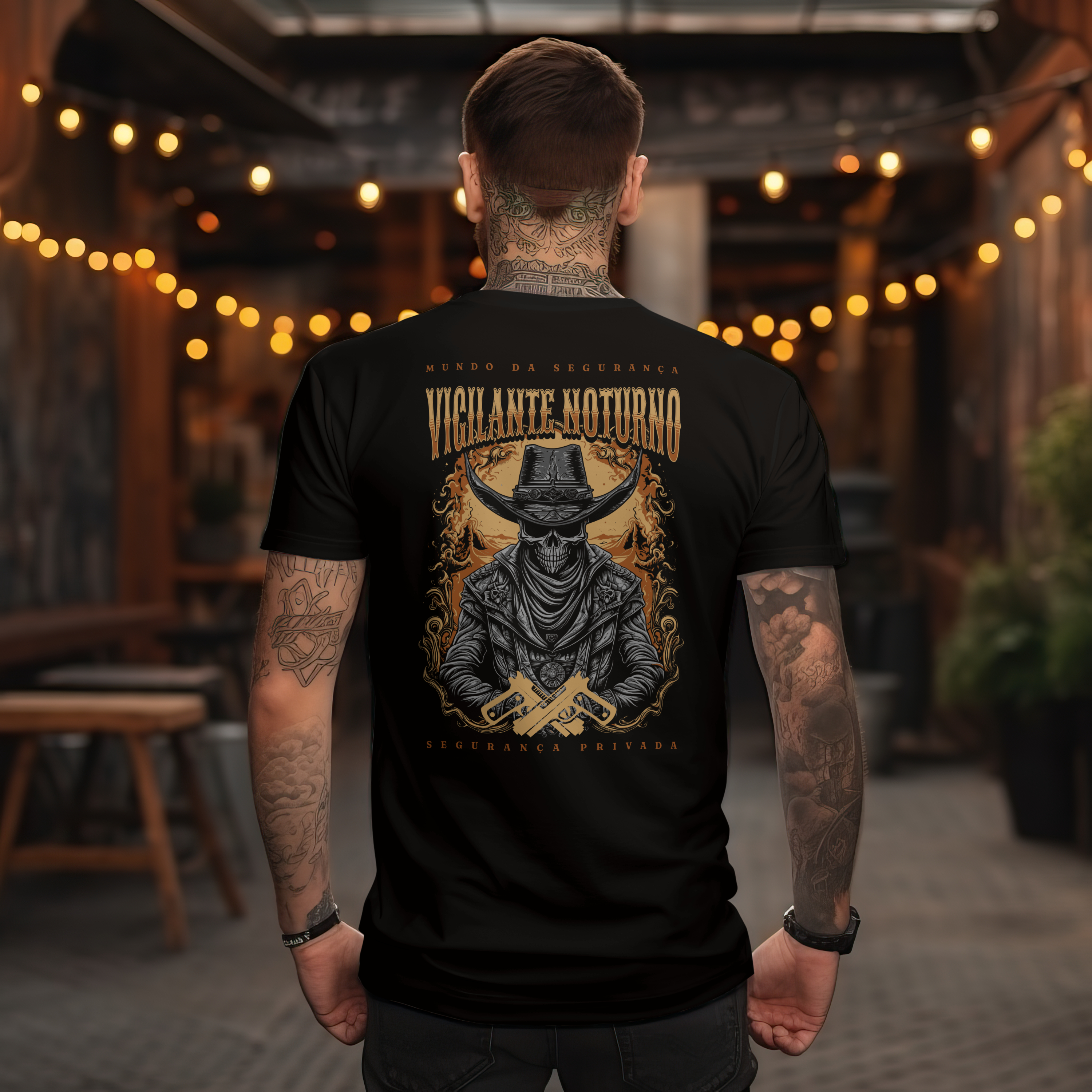 Camiseta Casual Day 72 para Vigilante.