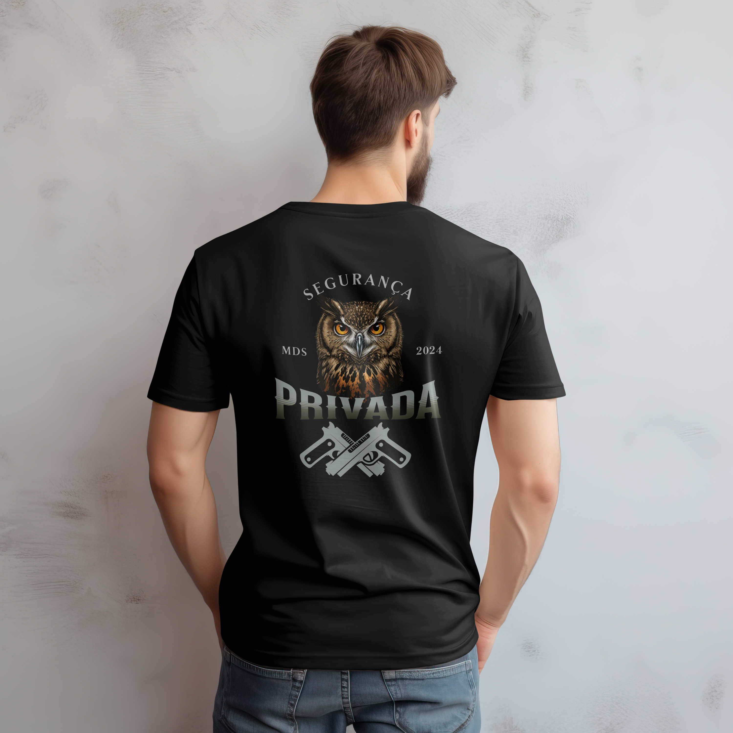 Camiseta Casual Day 86 para Vigilante.