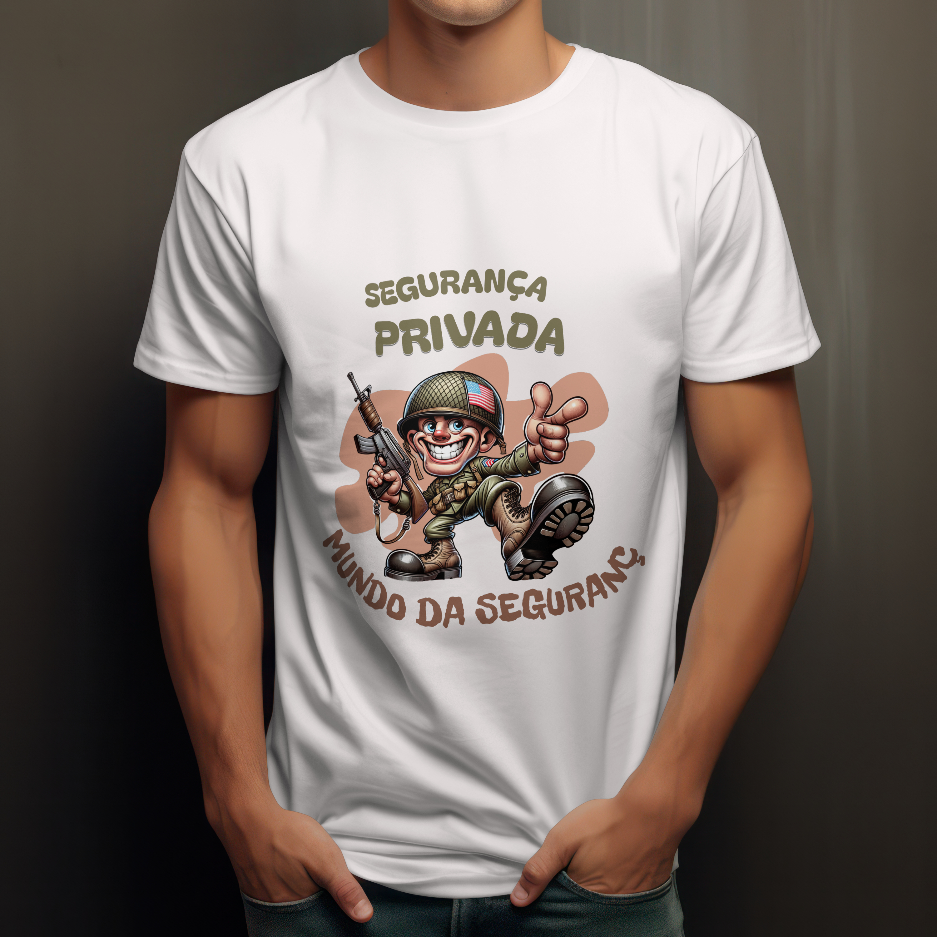 Camiseta Casual Day 102 para Vigilante